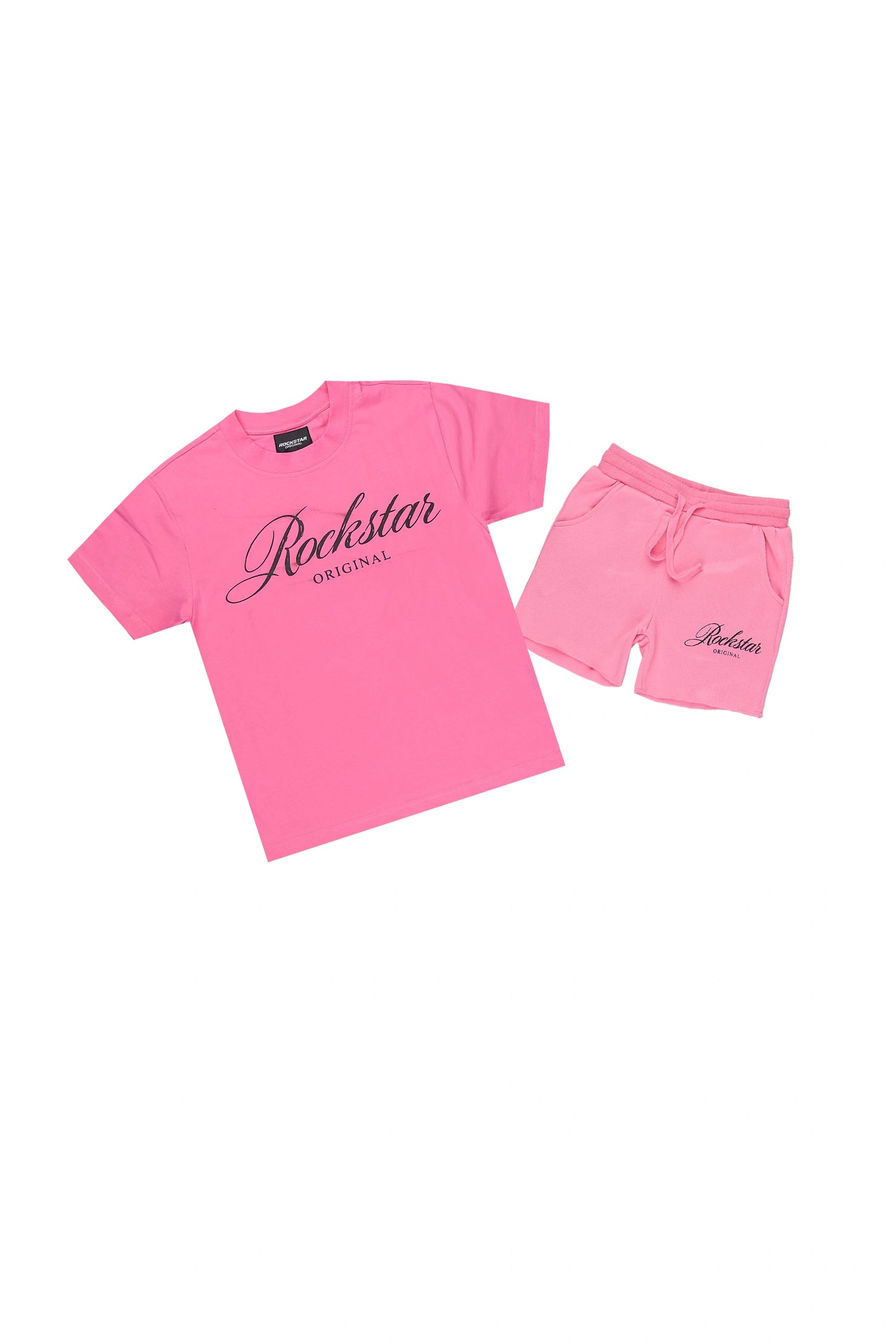Girls Domarica Bubblegum T-Shirt Short Set