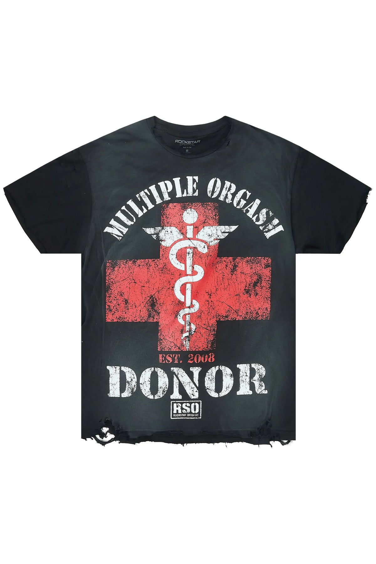 Nixxia Black Graphic T-Shirt