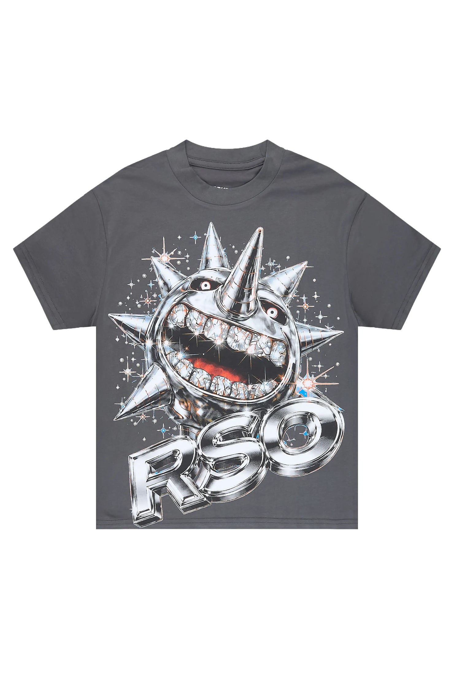 Boys Hagger Charcoal Graphic T-Shirt