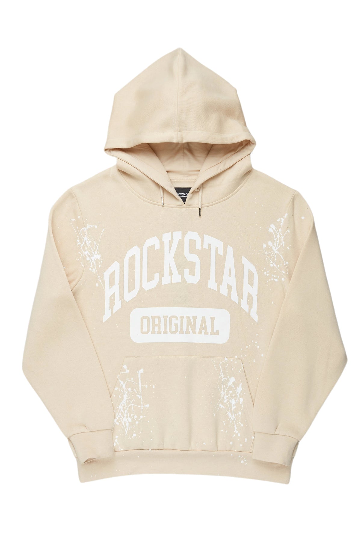 Rune Beige/White Graphic Hoodie
