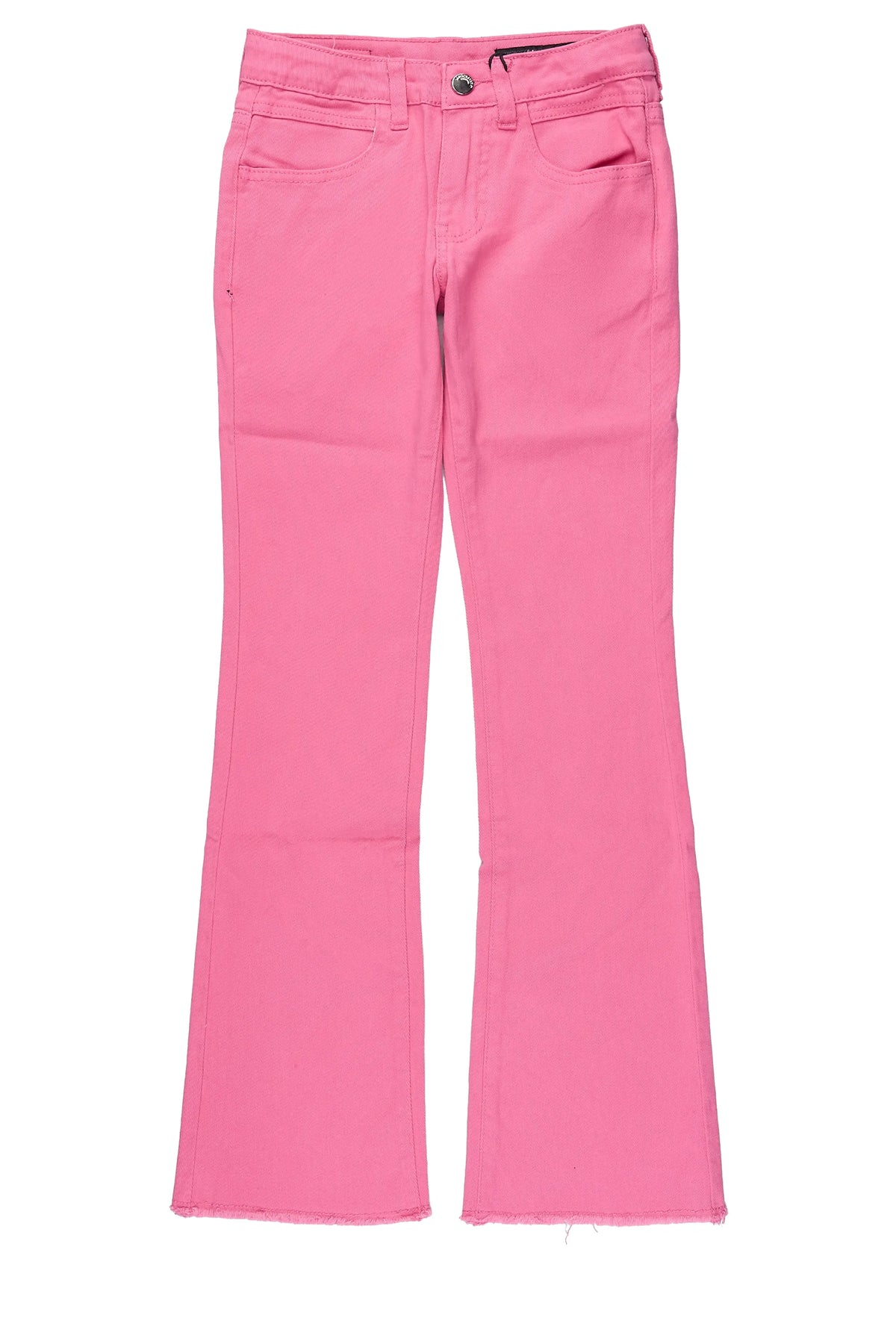 Girls Daga Pink 2.0 Stacked Flare Jean