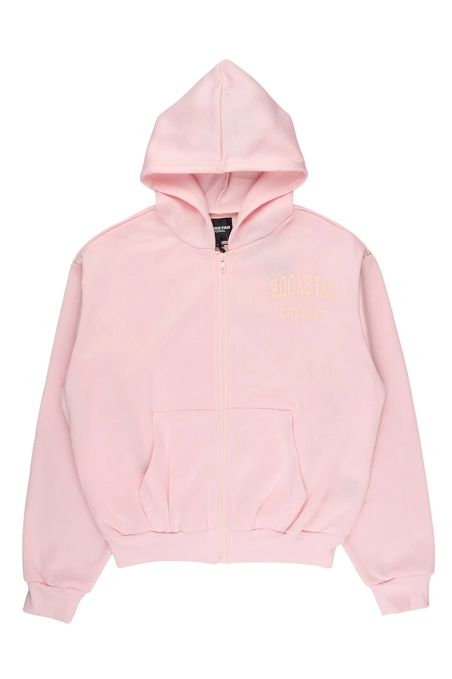 Girls Nellya 2.0 Pink/Pink Zip Up Hoodie