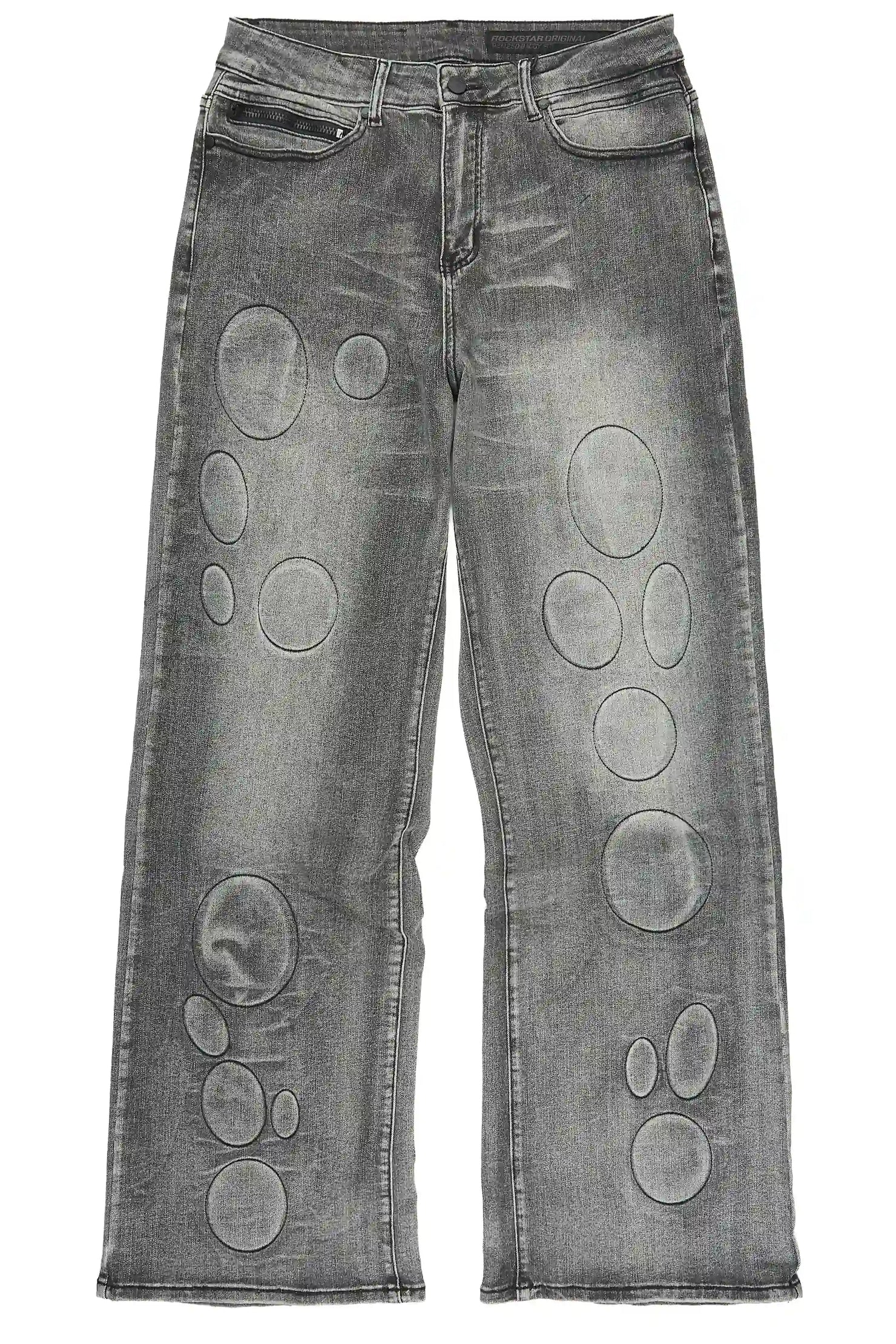Ovol Grey Baggy Fit Jean