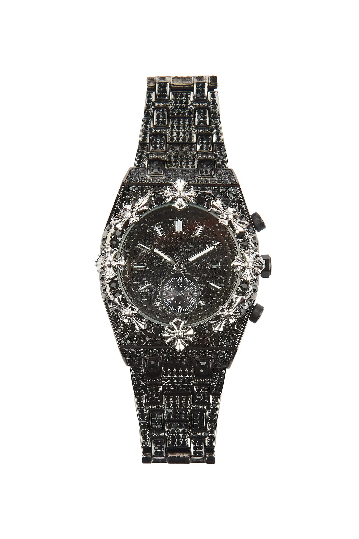 Vachero Black Bling Watch