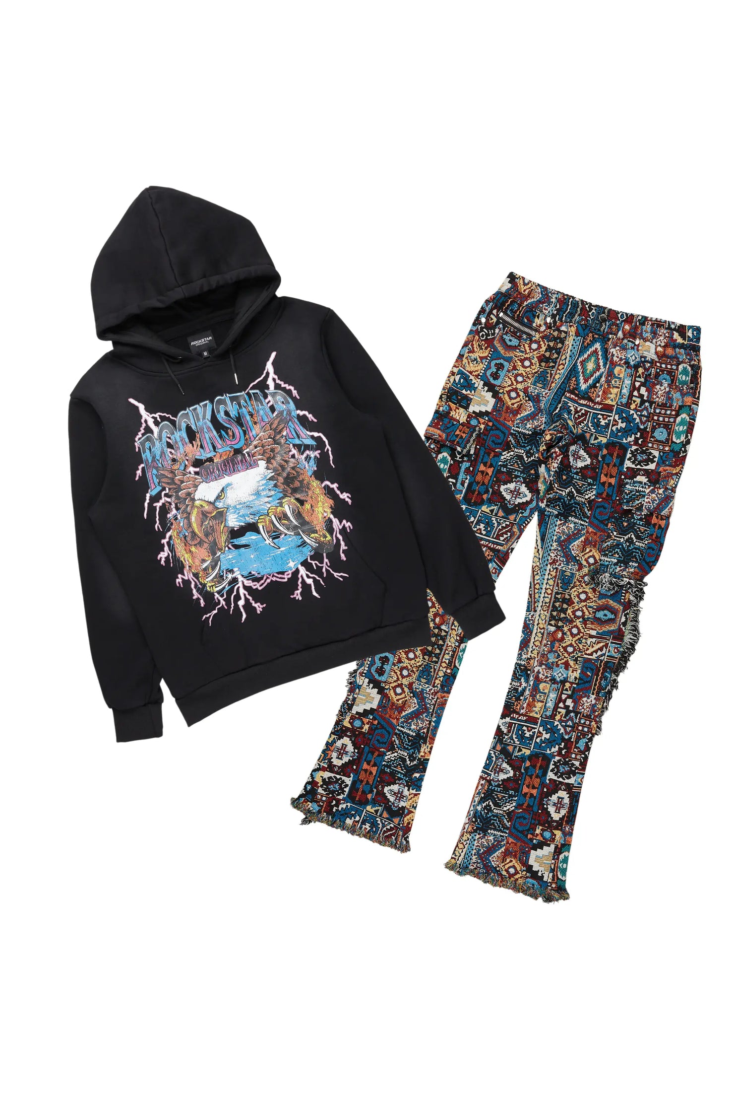 Darken Black/Multi Hoodie & Ayami Tapestry Jean Bundle