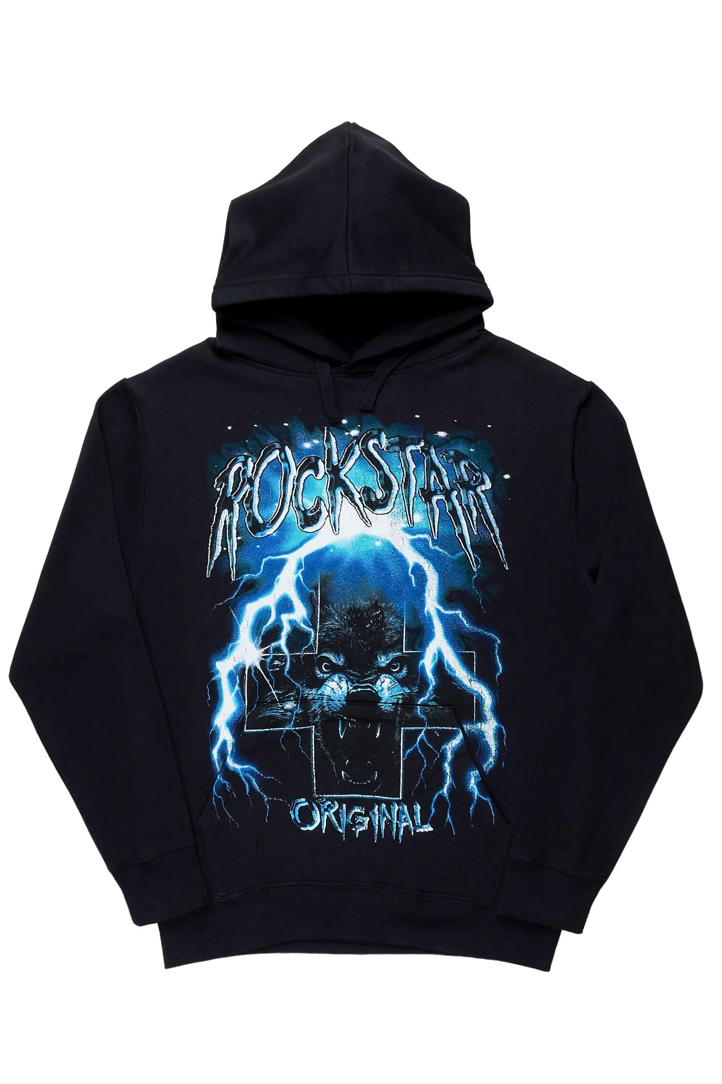 Bolk Black Graphic Hoodie
