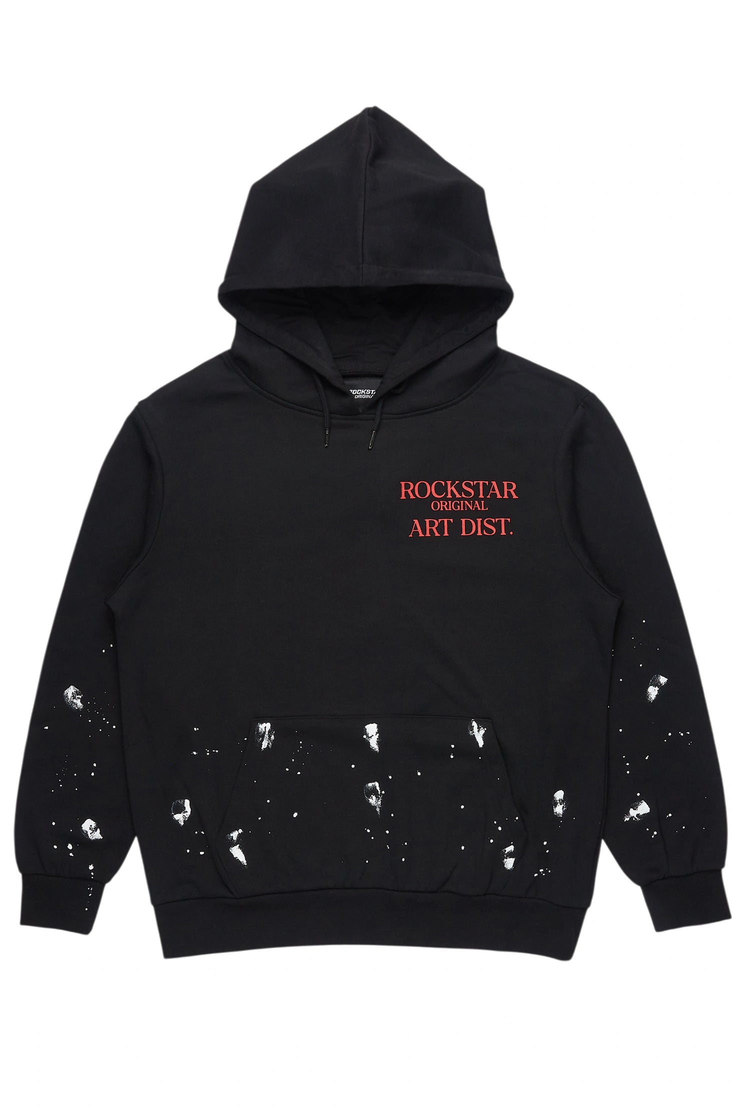 Raffer Black/Red Graphic Hoodie