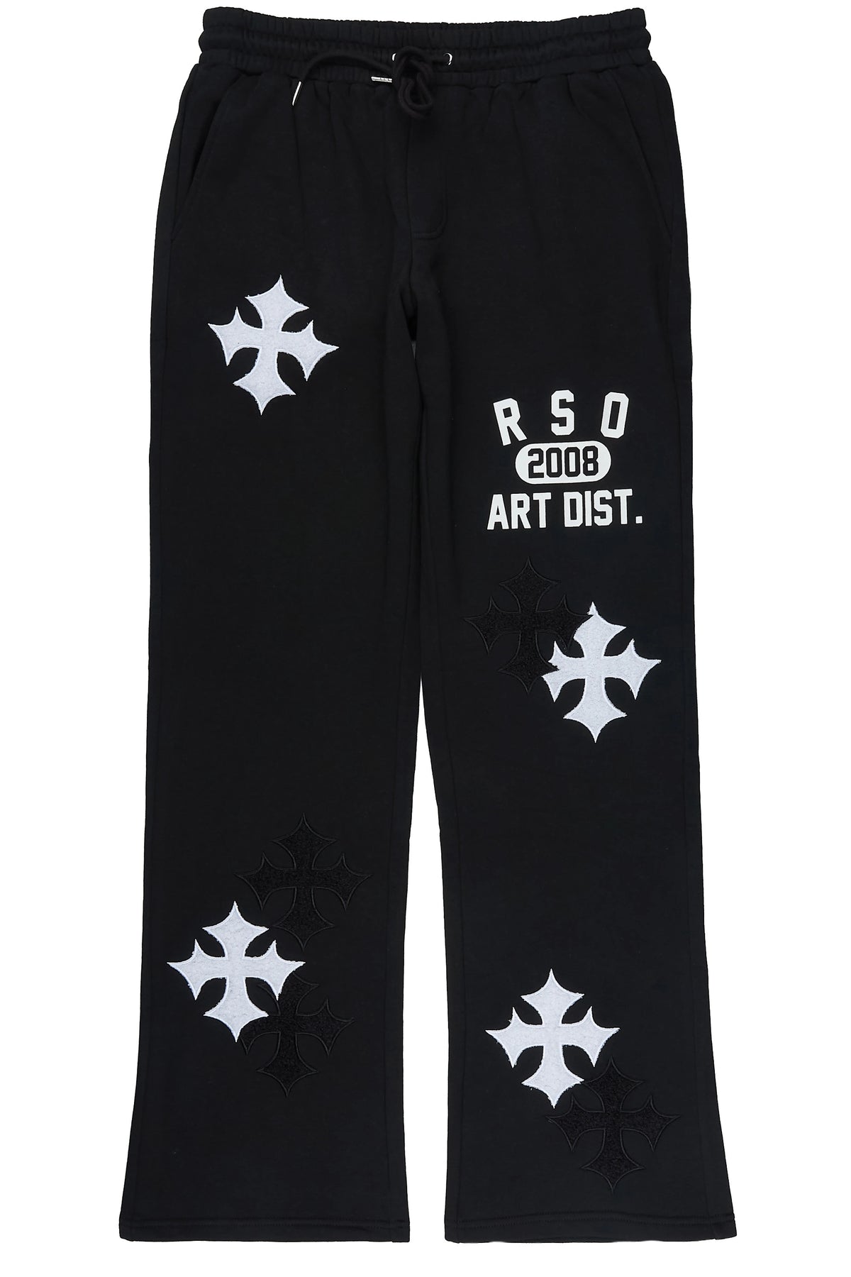 Acacius Black Relaxed Pant