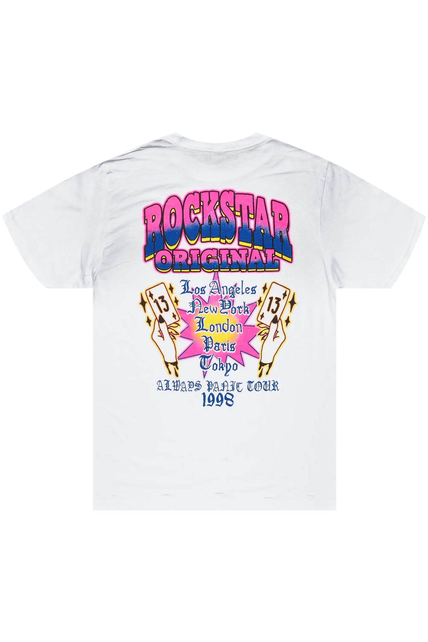 Switchin White Graphic T-Shirt