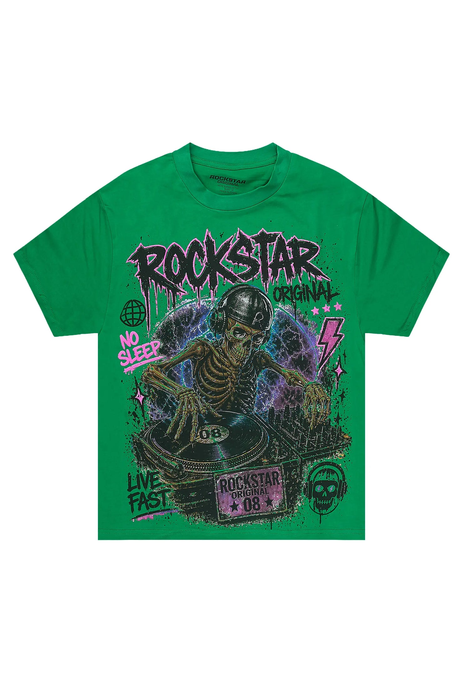 Boys Lance Green Graphic T-Shirt