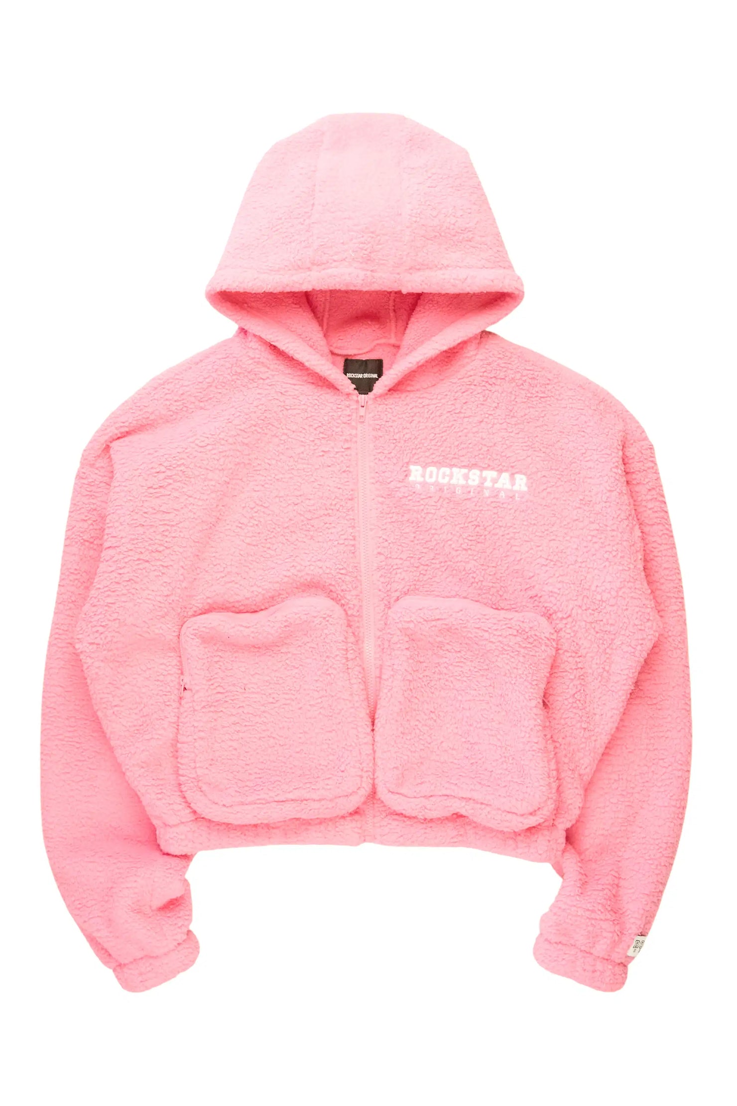 Lonia Pink Sherpa Jacket