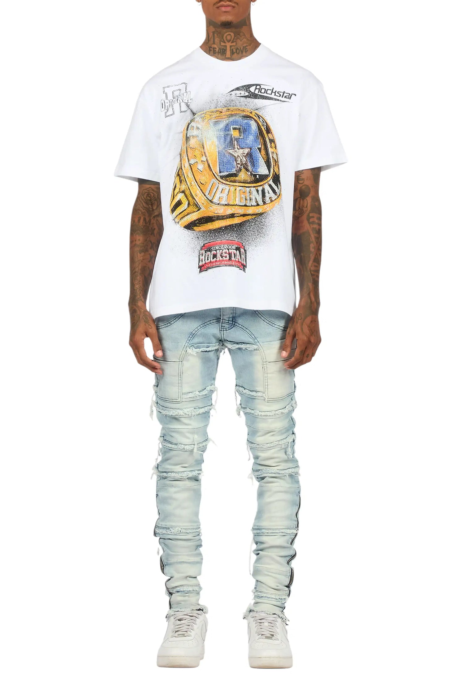 Horado Light Blue Wash Skinny Fit Jean