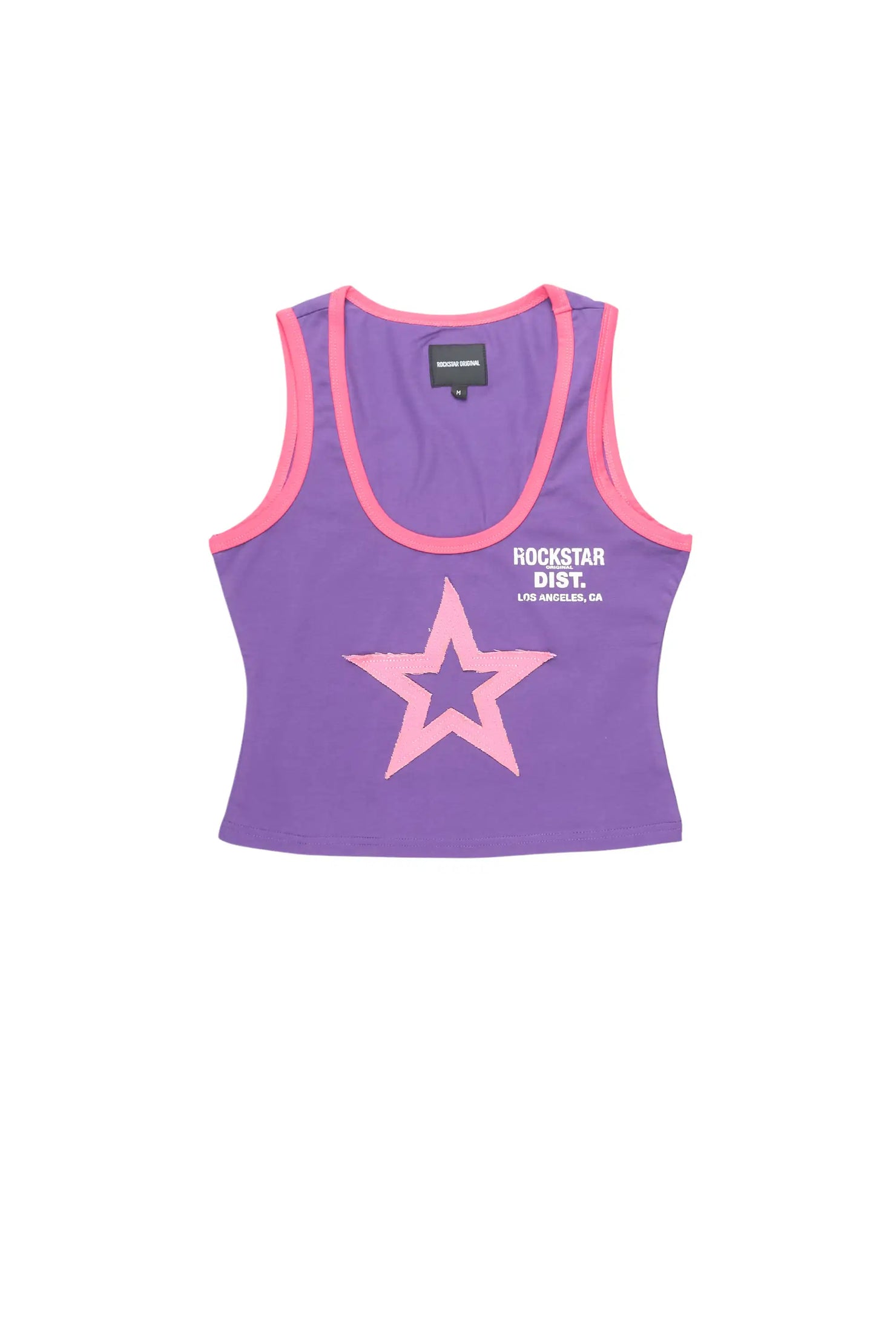 Canaan Purple Graphic Tank Top