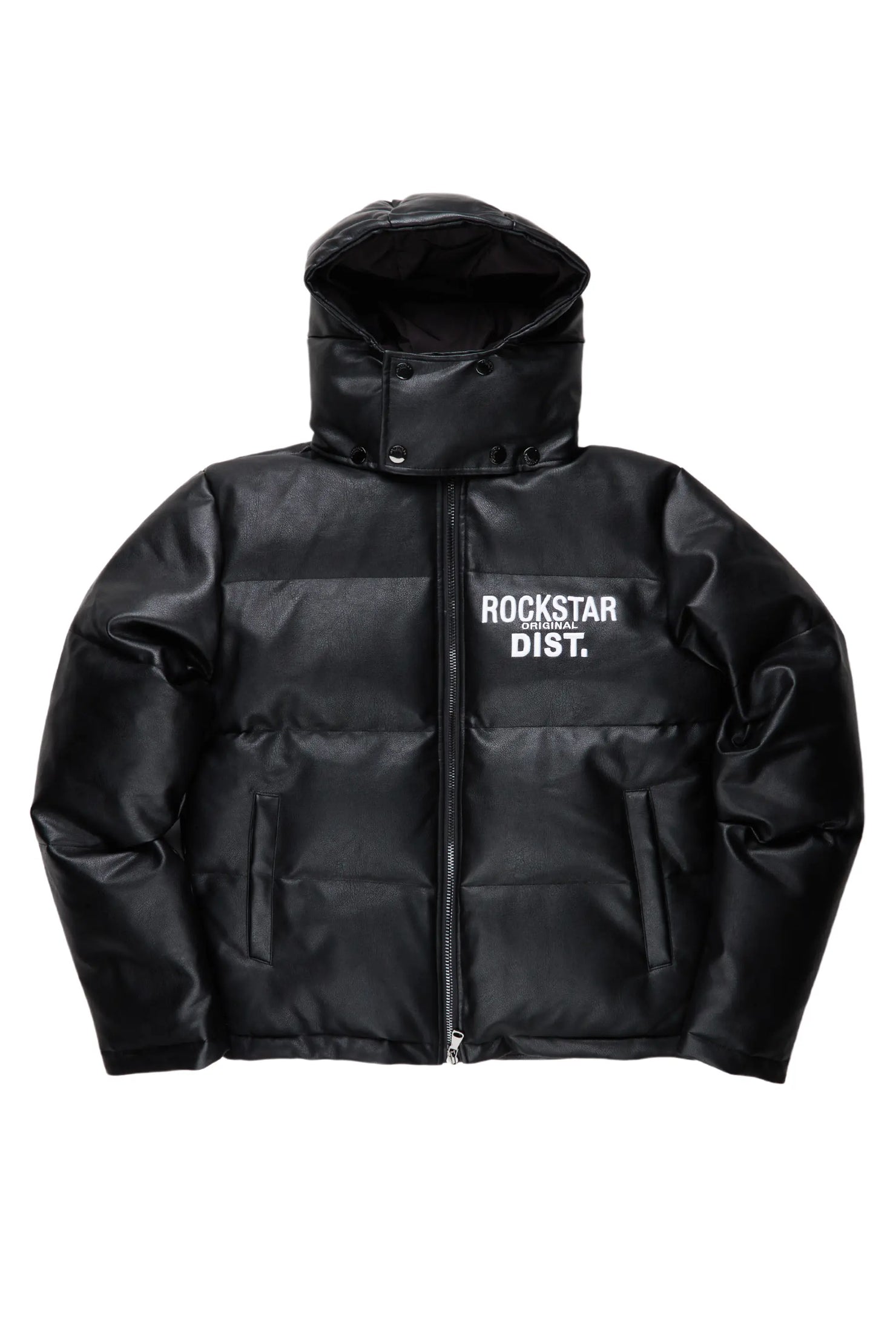 Kensen Black Puffer Jacket