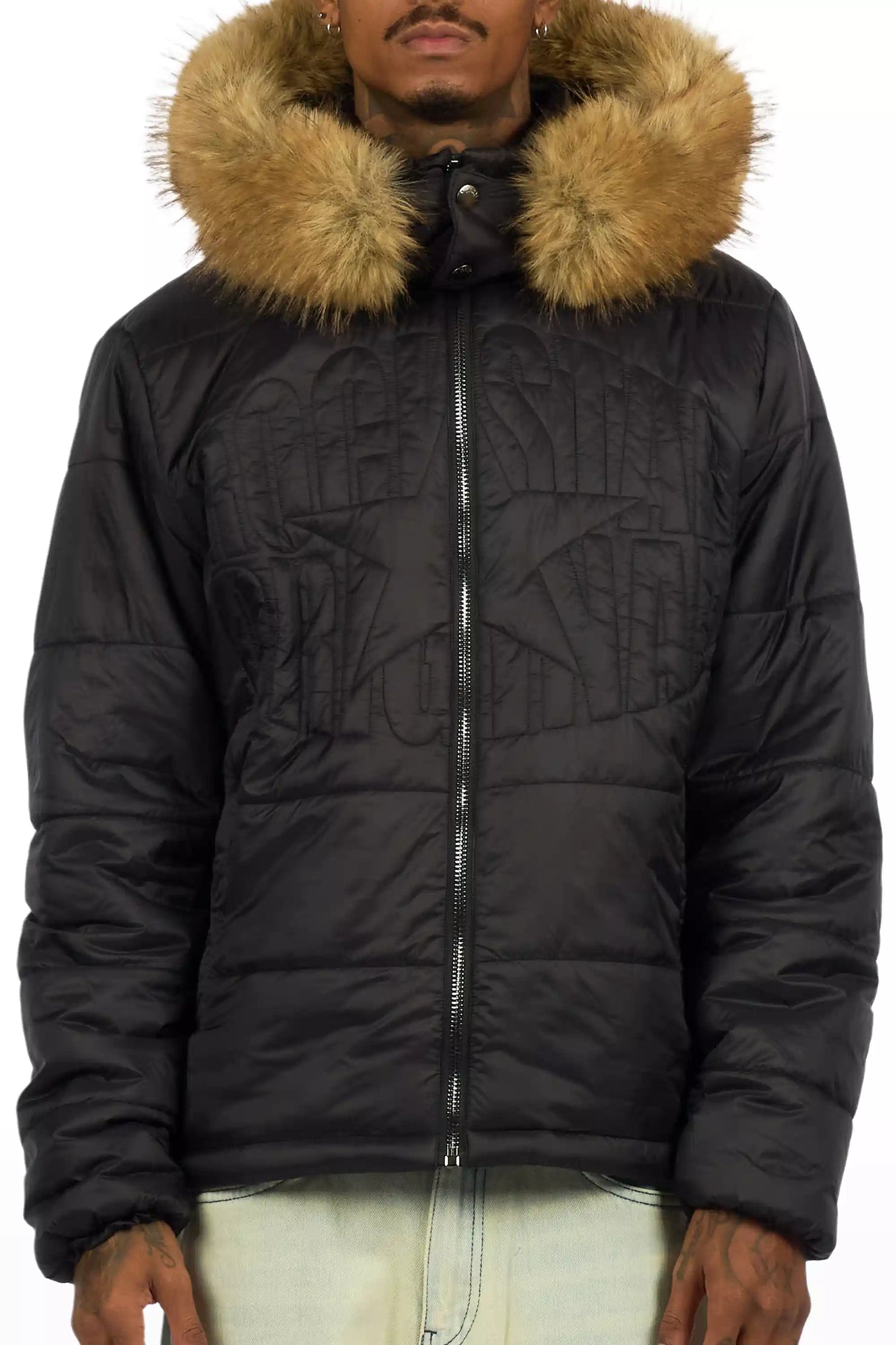 Chillwave Black Puffer Jacket