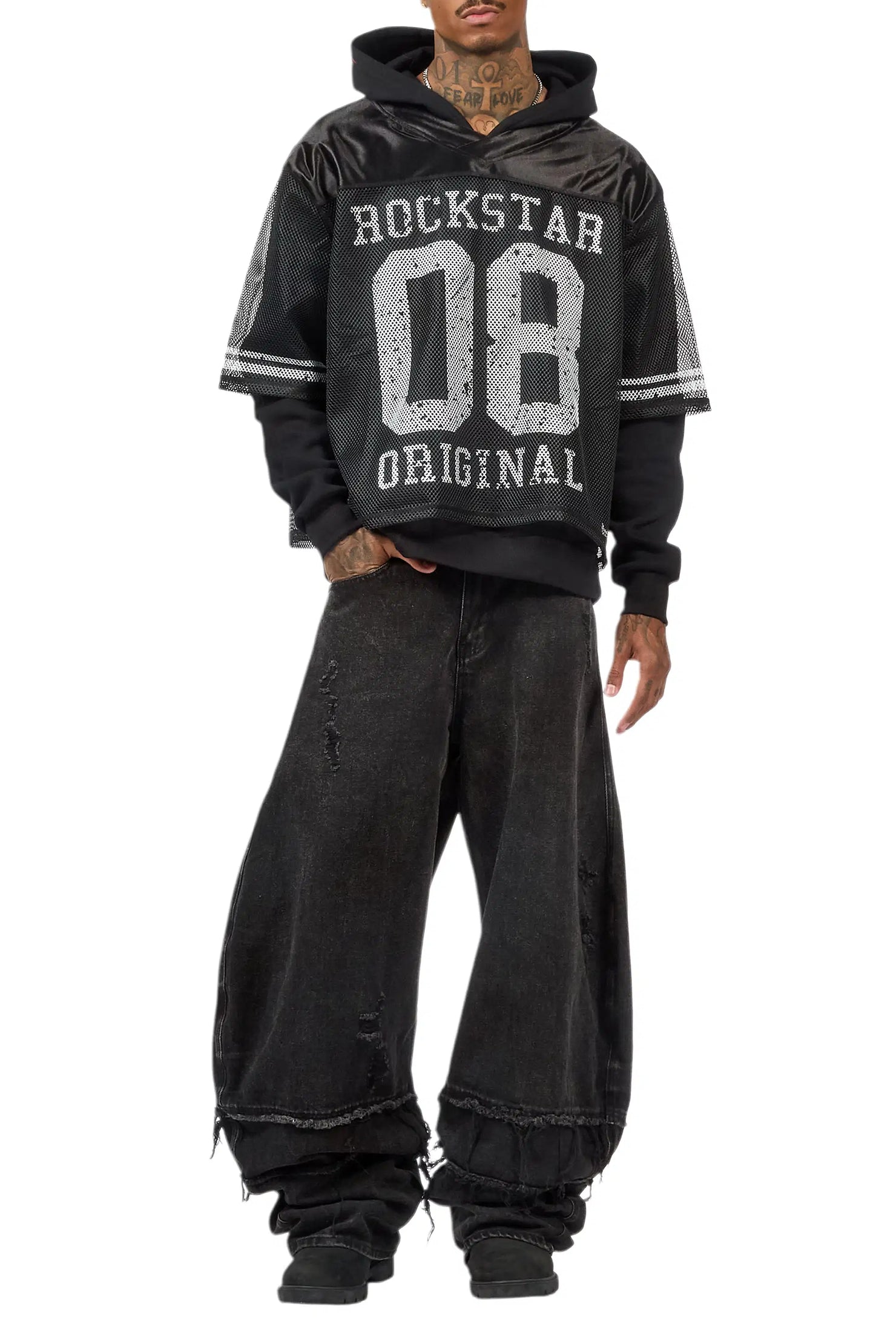Novacane Black Barrel Fit Jean