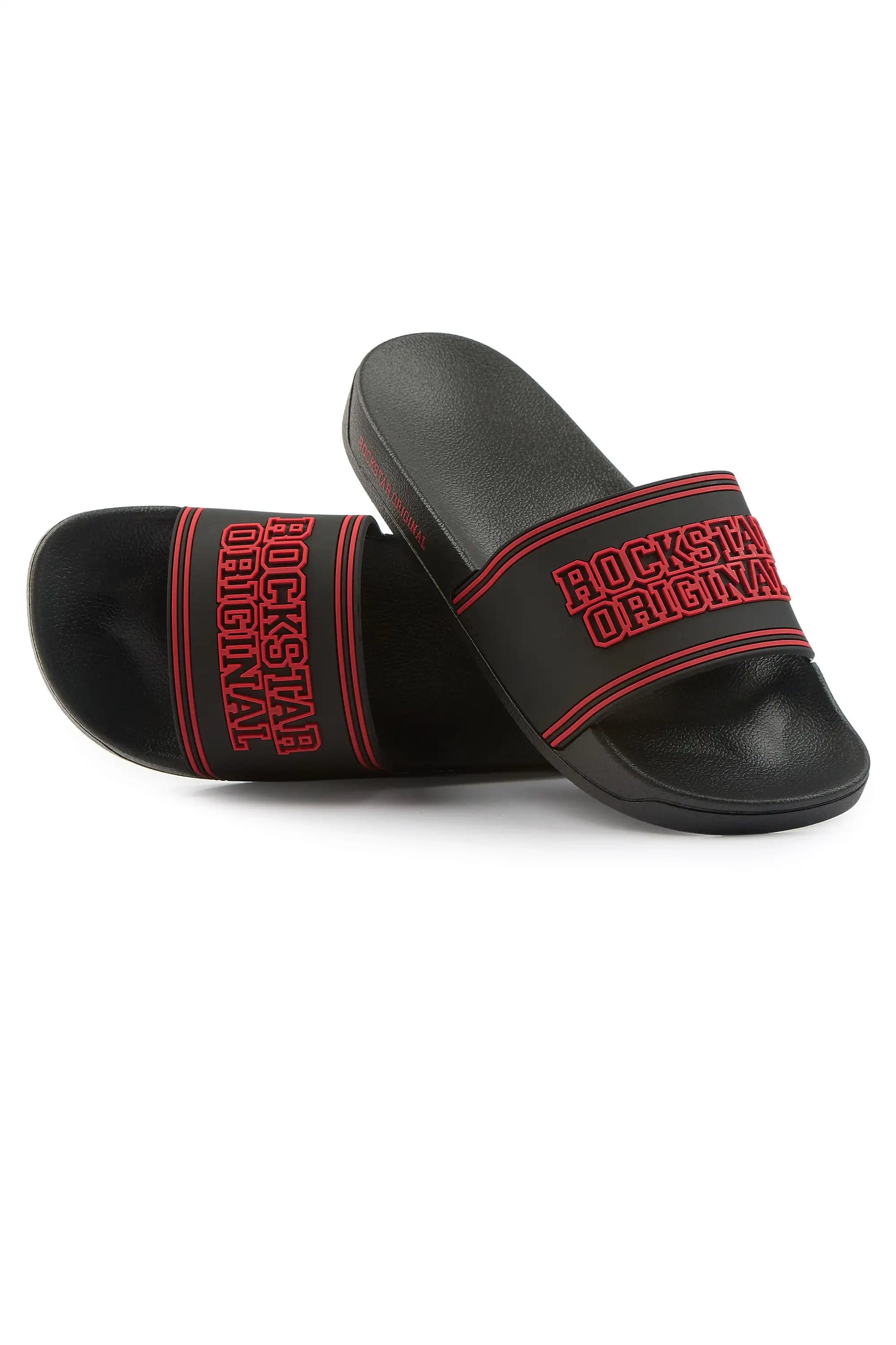 Lake Black/Red Graphic Slides