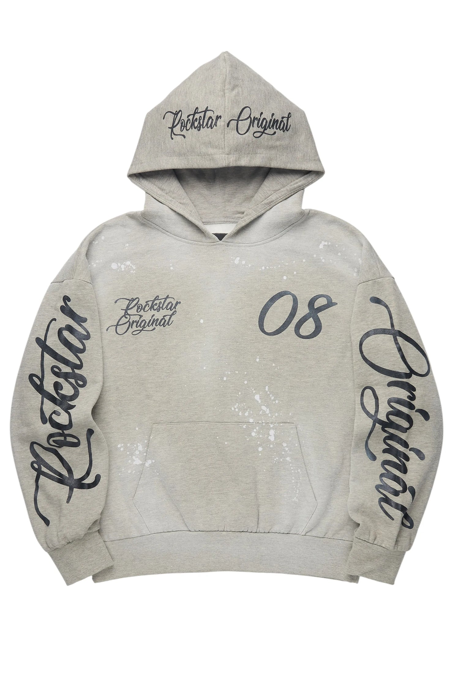 Hanif 2.0 Vintage Dark Oatmeal Graphic Hoodie
