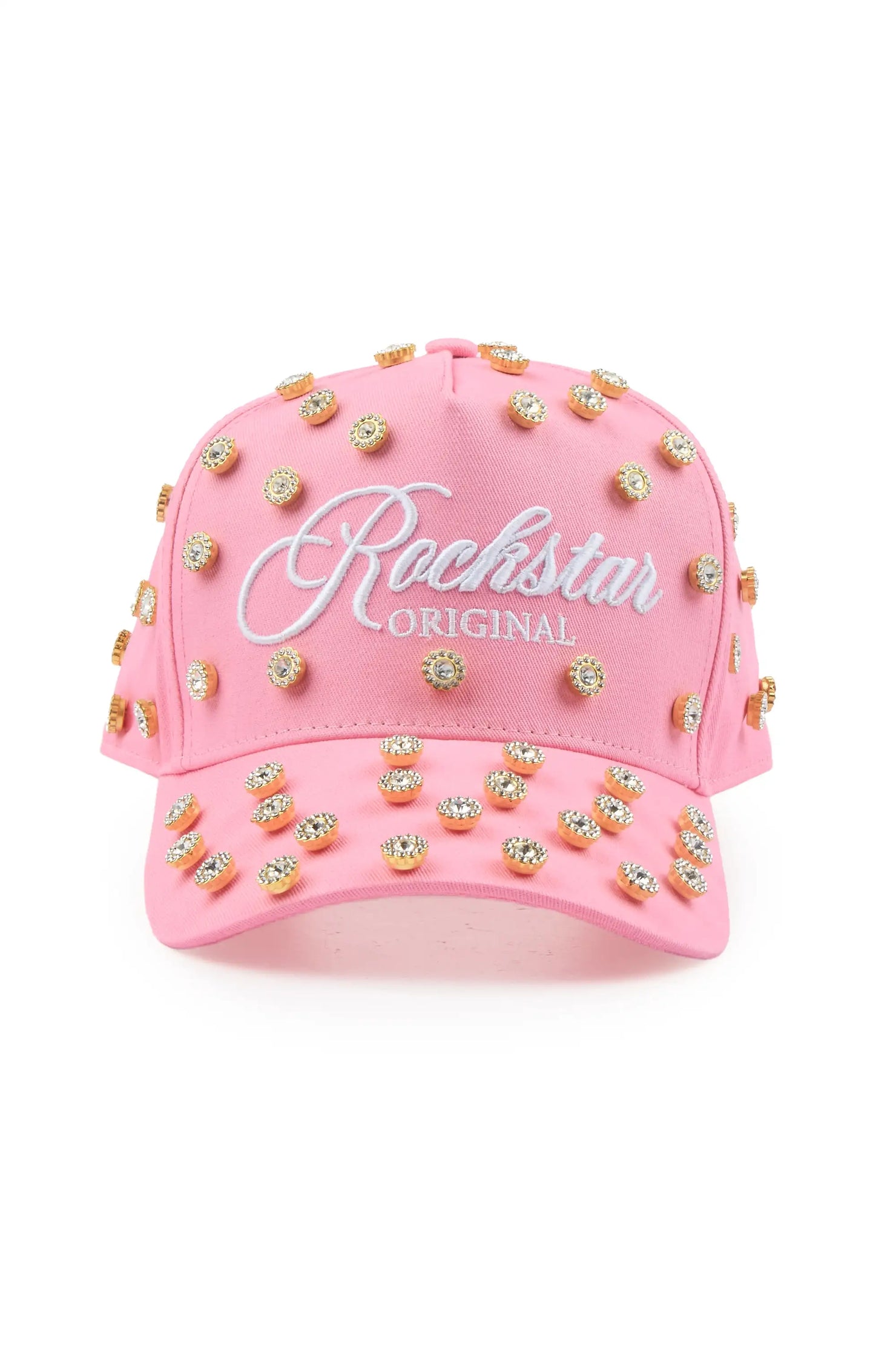 Shalawna Pink Rhinestone Trucker Hat