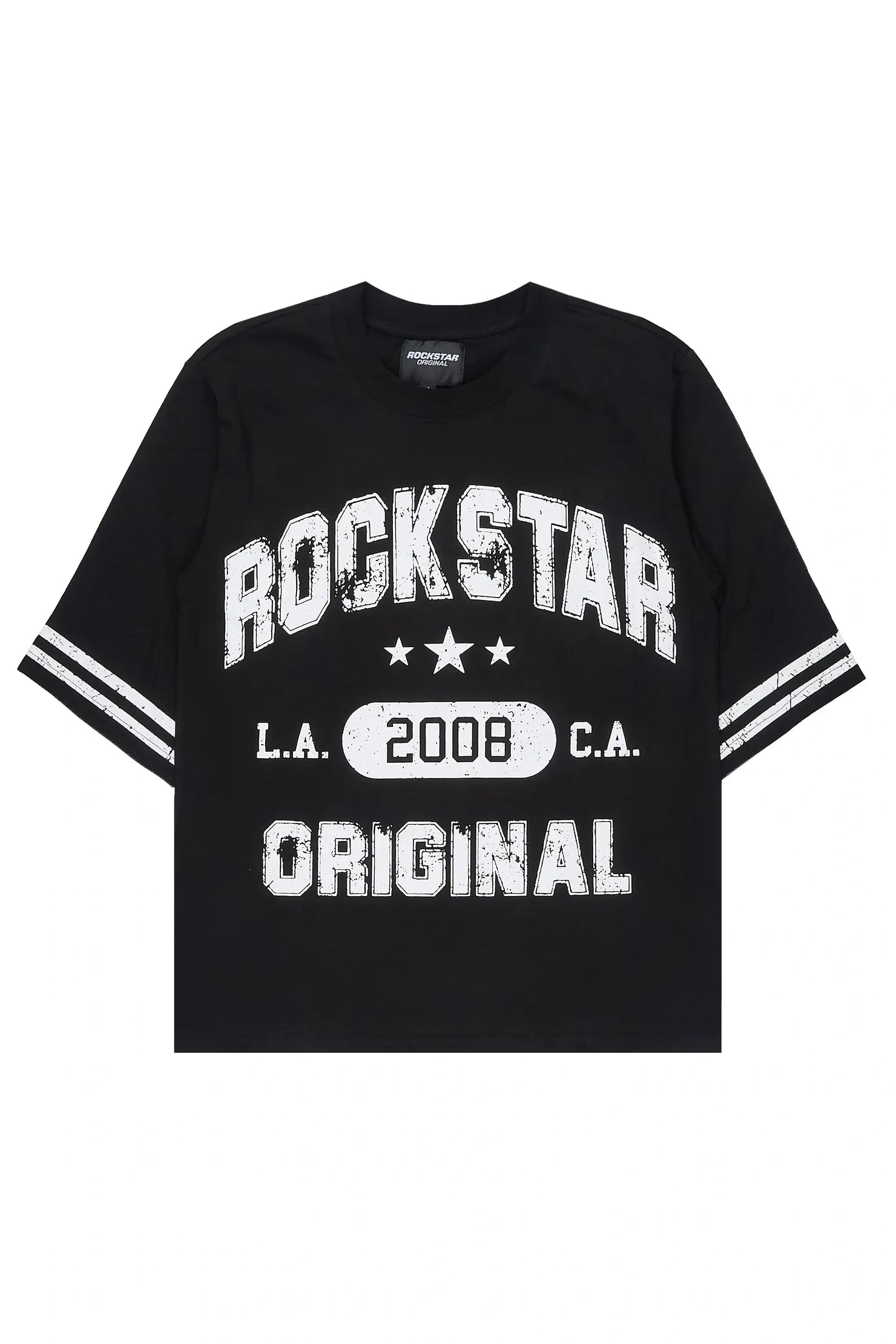 Boys Tylla Black Boxy T-Shirt