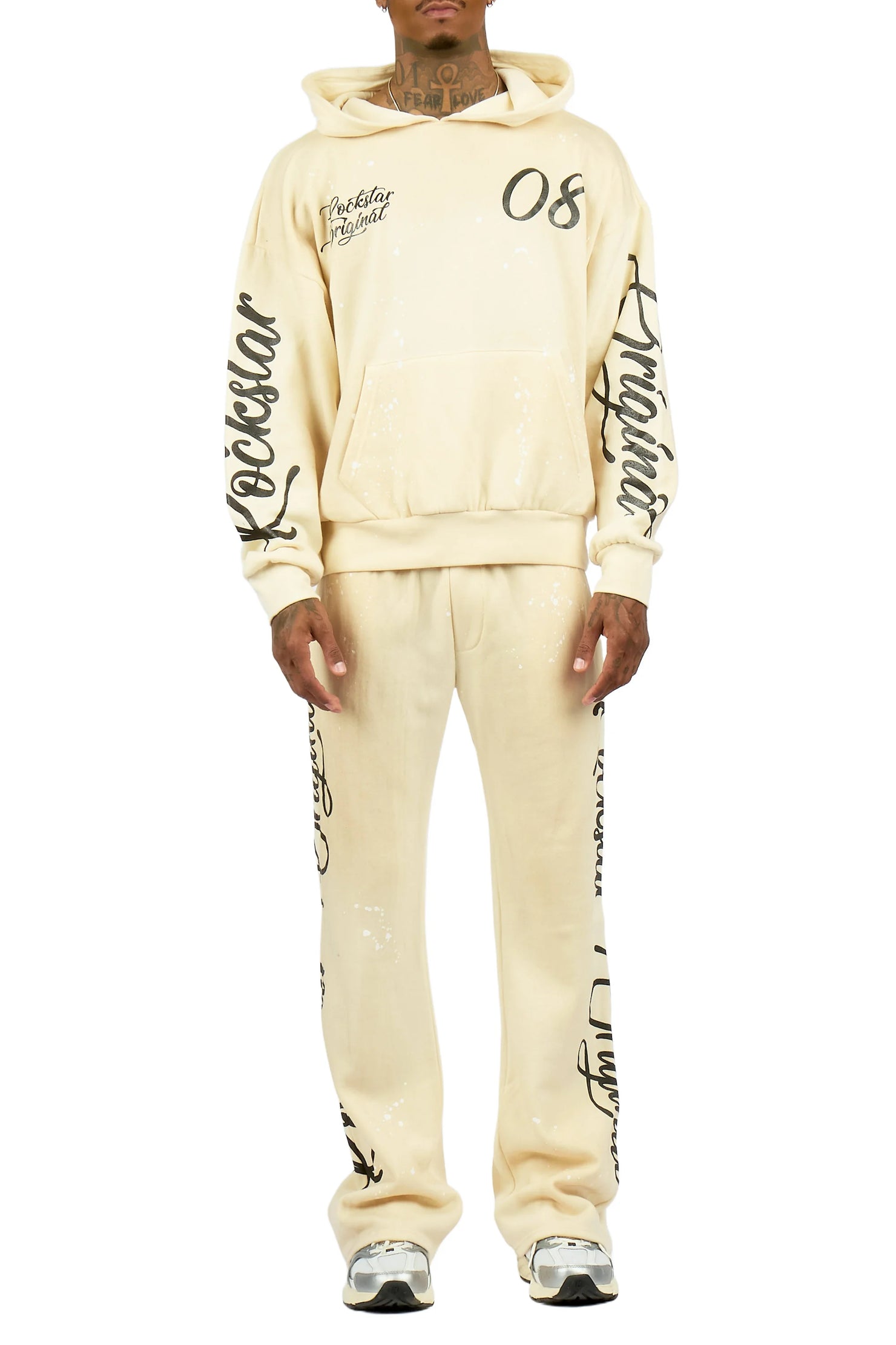 Hanif 2.0 Vintage Sand Hoodie/ Relaxed Pant Track Set
