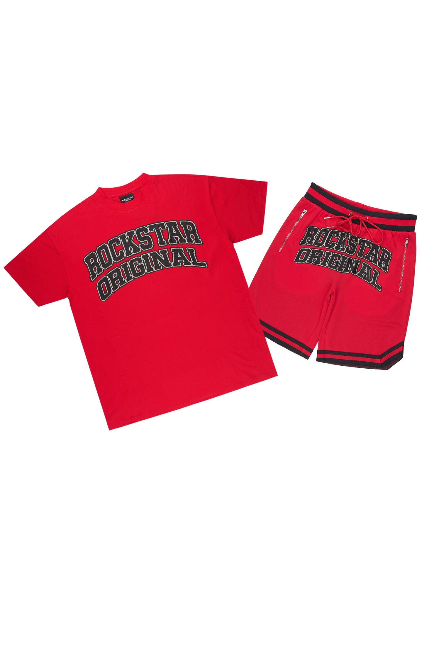 Hooper Red T-Shirt Short Set