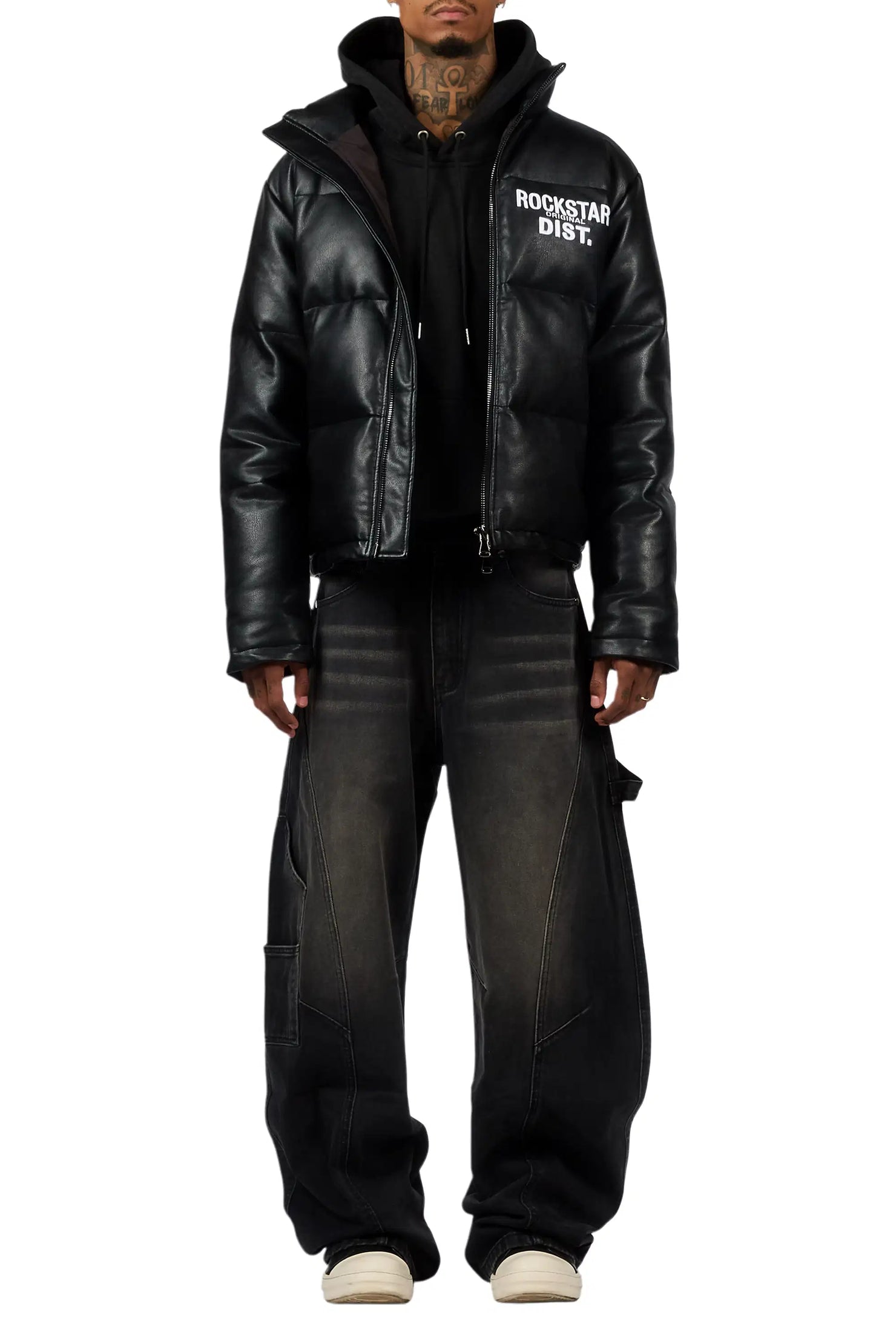 Malix Dark Grey Barrel fit Jean