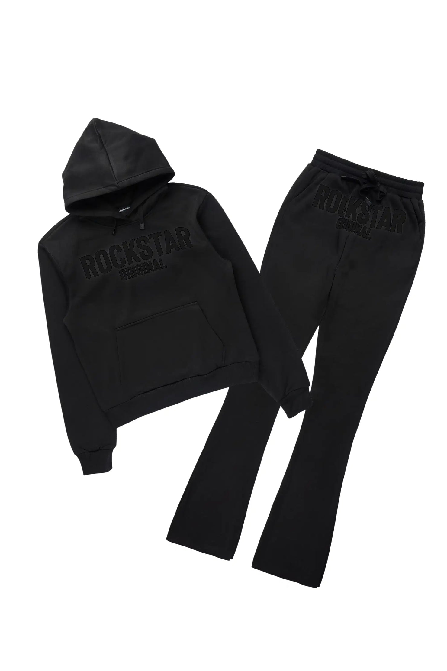 Mikassa 2.0 Black/Black Super Stacked Track Set