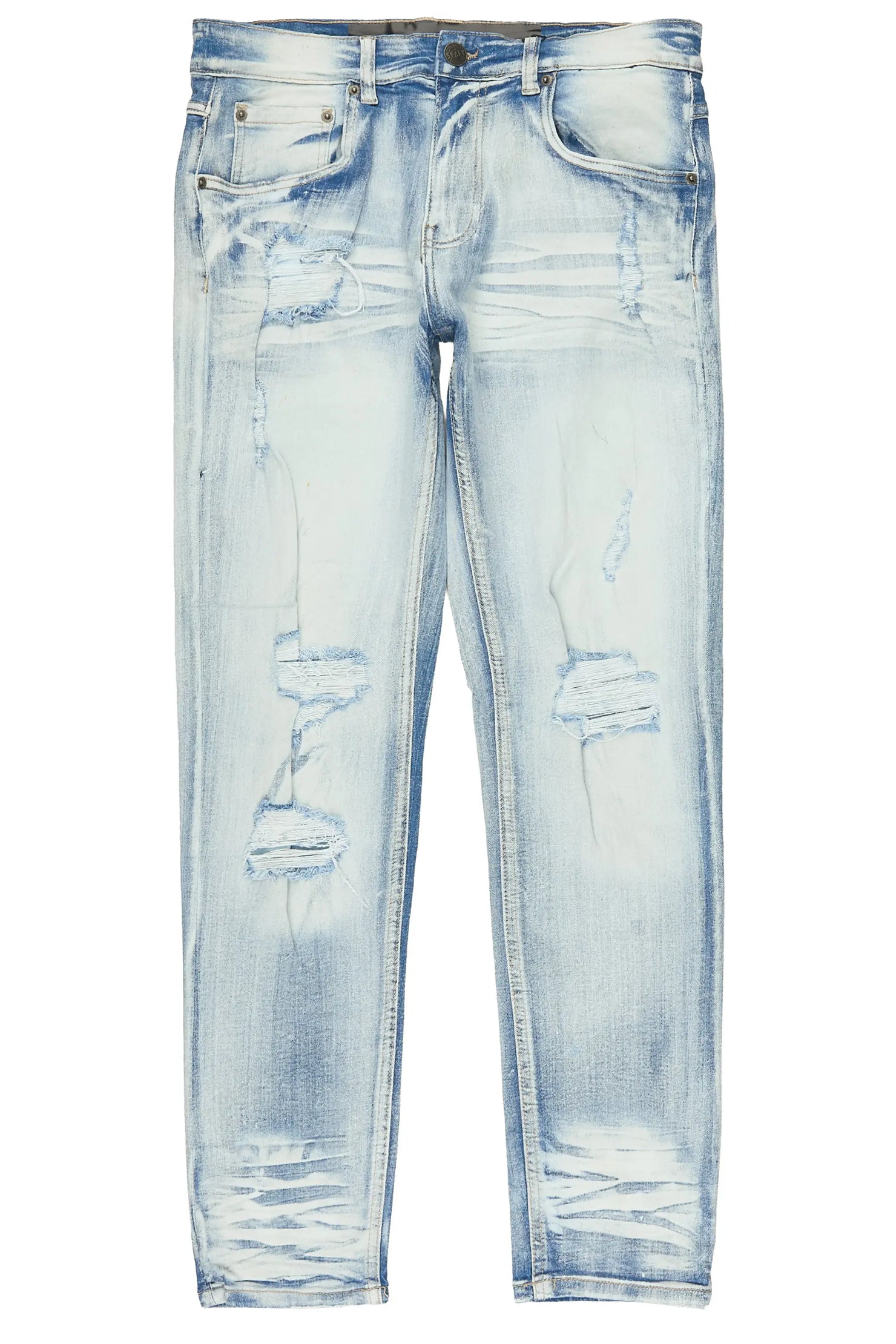 Enzi Light Sand Blue Slim Fit Jean