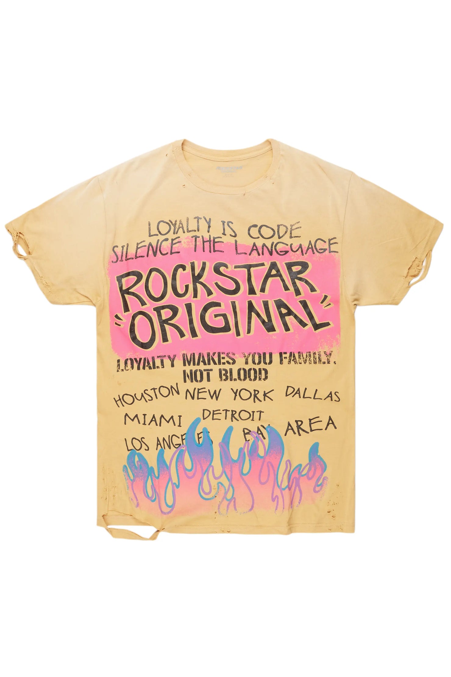 Bridgette Beige Oversized T-Shirt