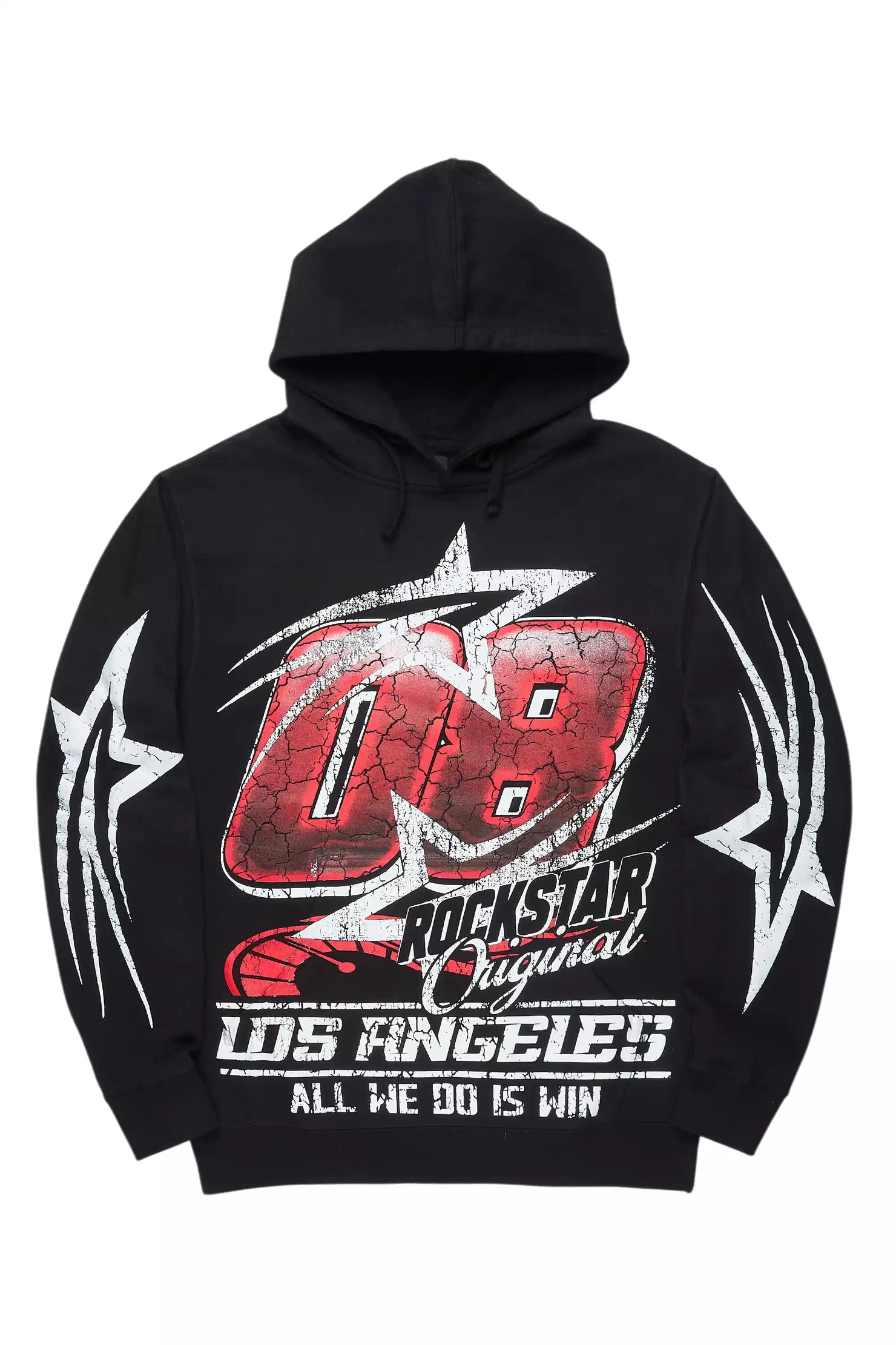 Kastell Black Graphic Hoodie