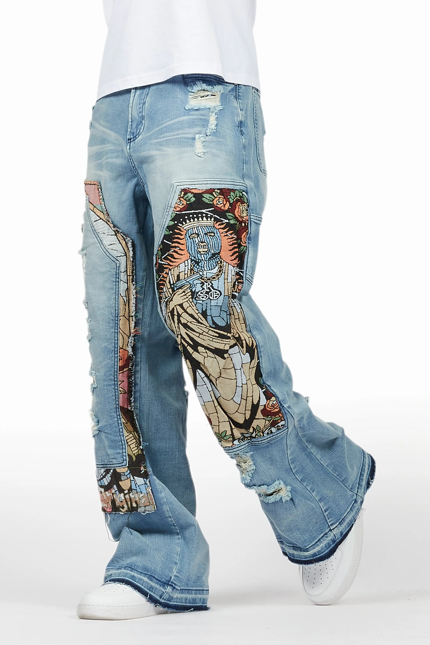 Yanis Blue Baggy Fit Jean