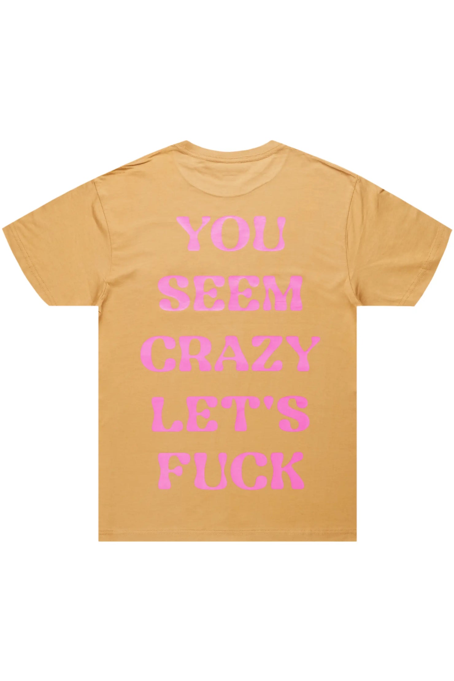 Ender Beige Graphic T-Shirt