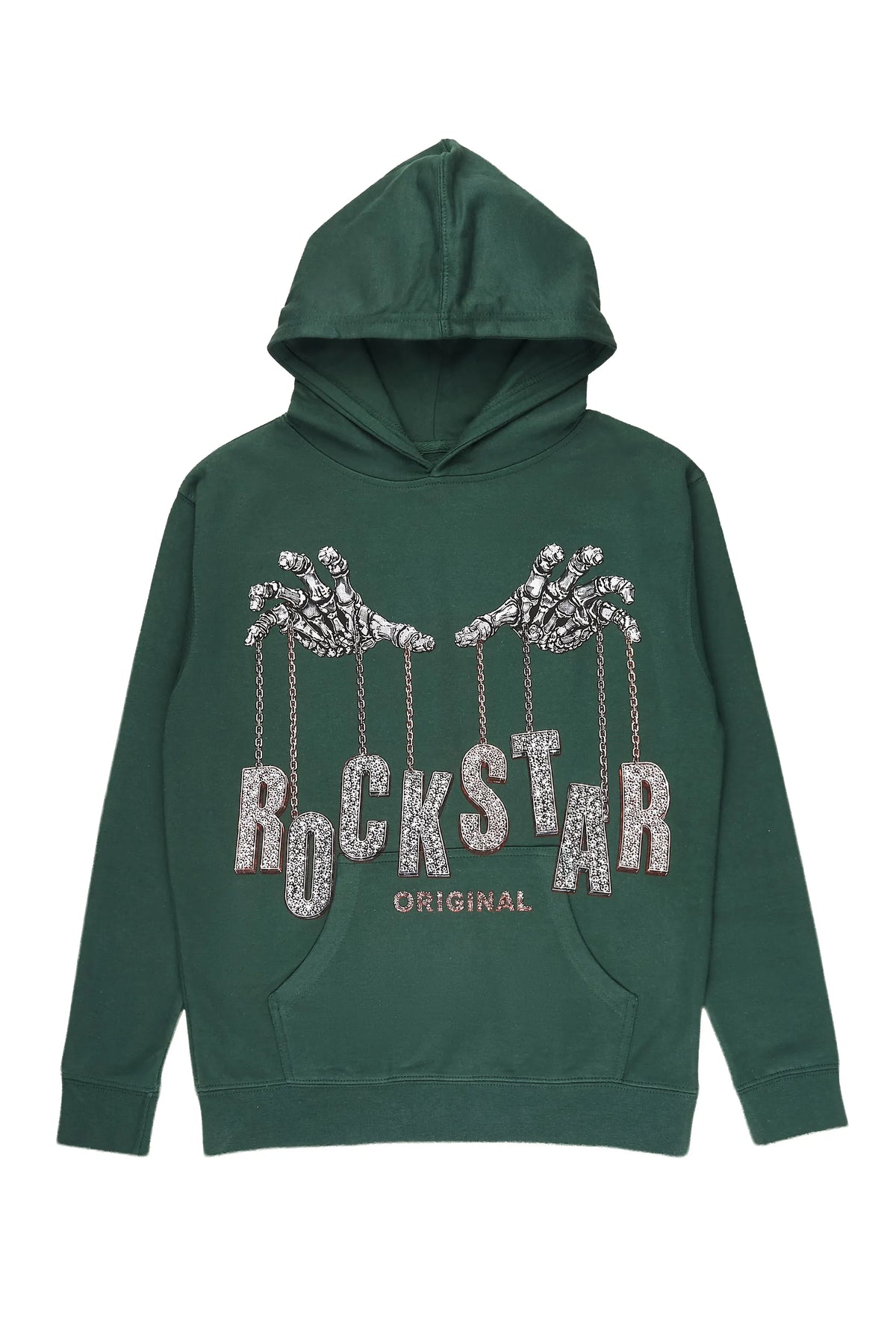 Boys Hicks Alpine Green Graphic Hoodie