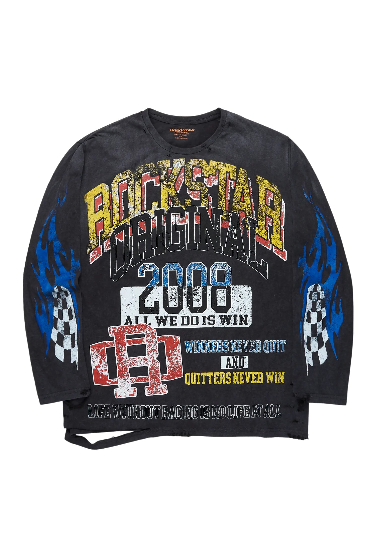 Tamikia Vintage Black Long Sleeve T-Shirt