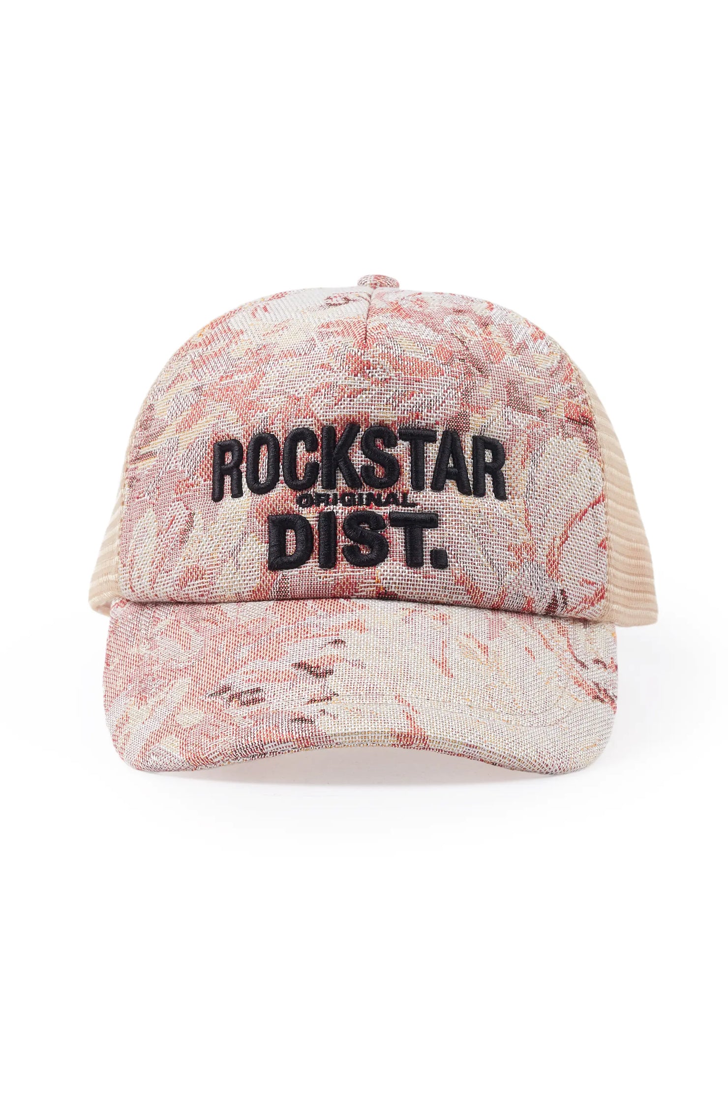 Teylor Pink Tapestry Trucker Hat