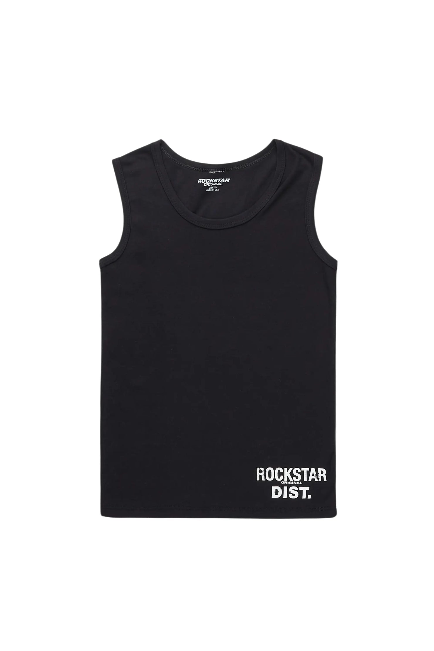 Boys Lake Black Tank Top