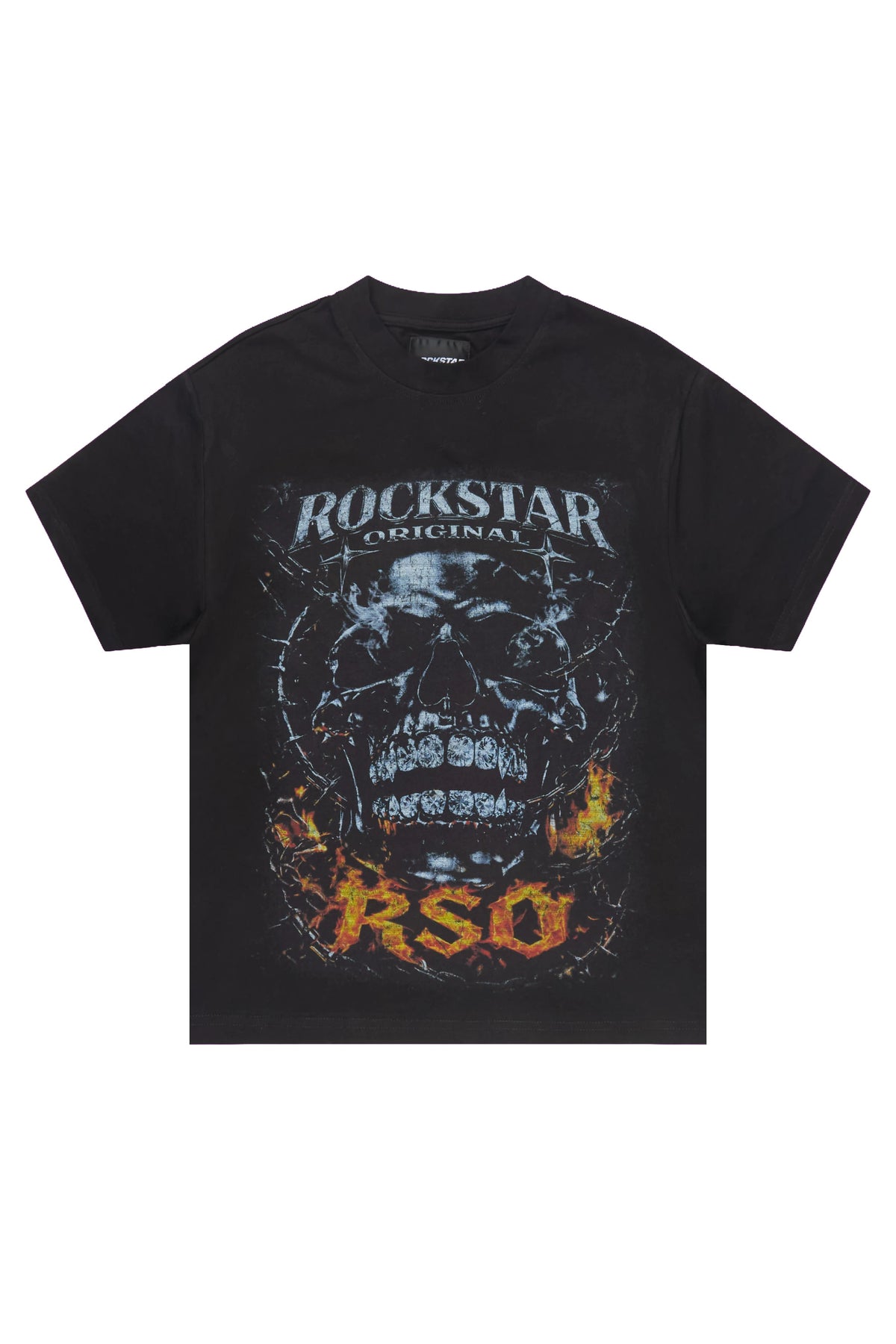 Boys Enclarde Black Graphic T-Shirt