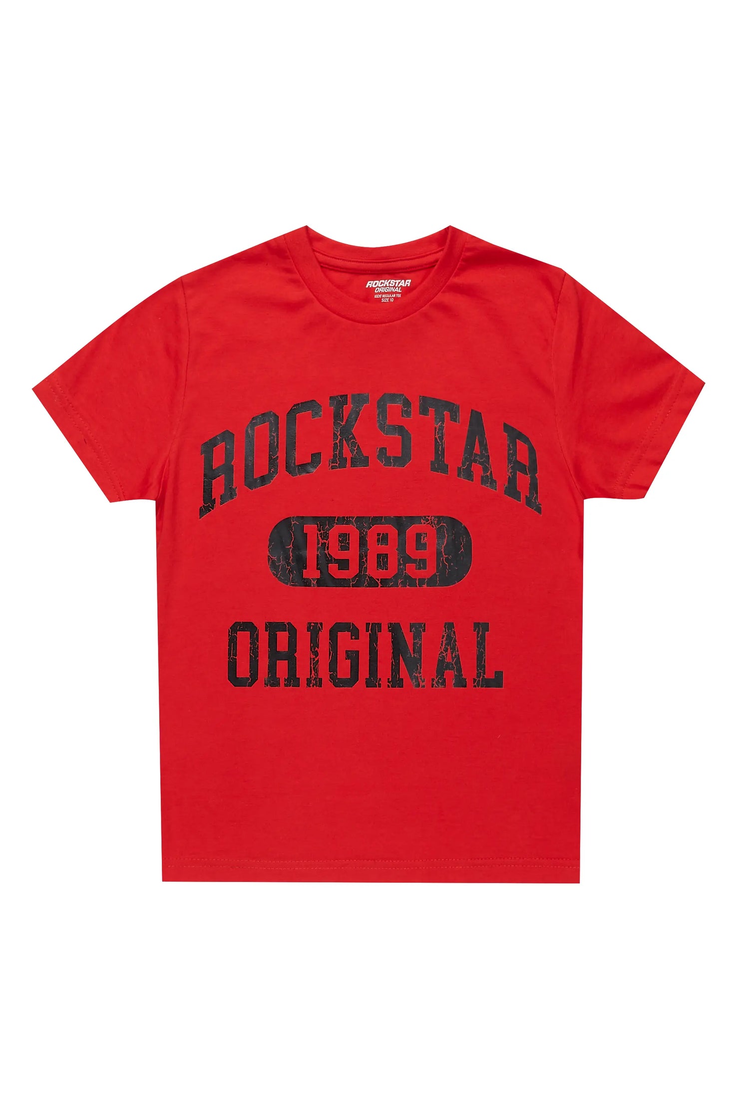 Boys Members Red Graphic T-Shirt