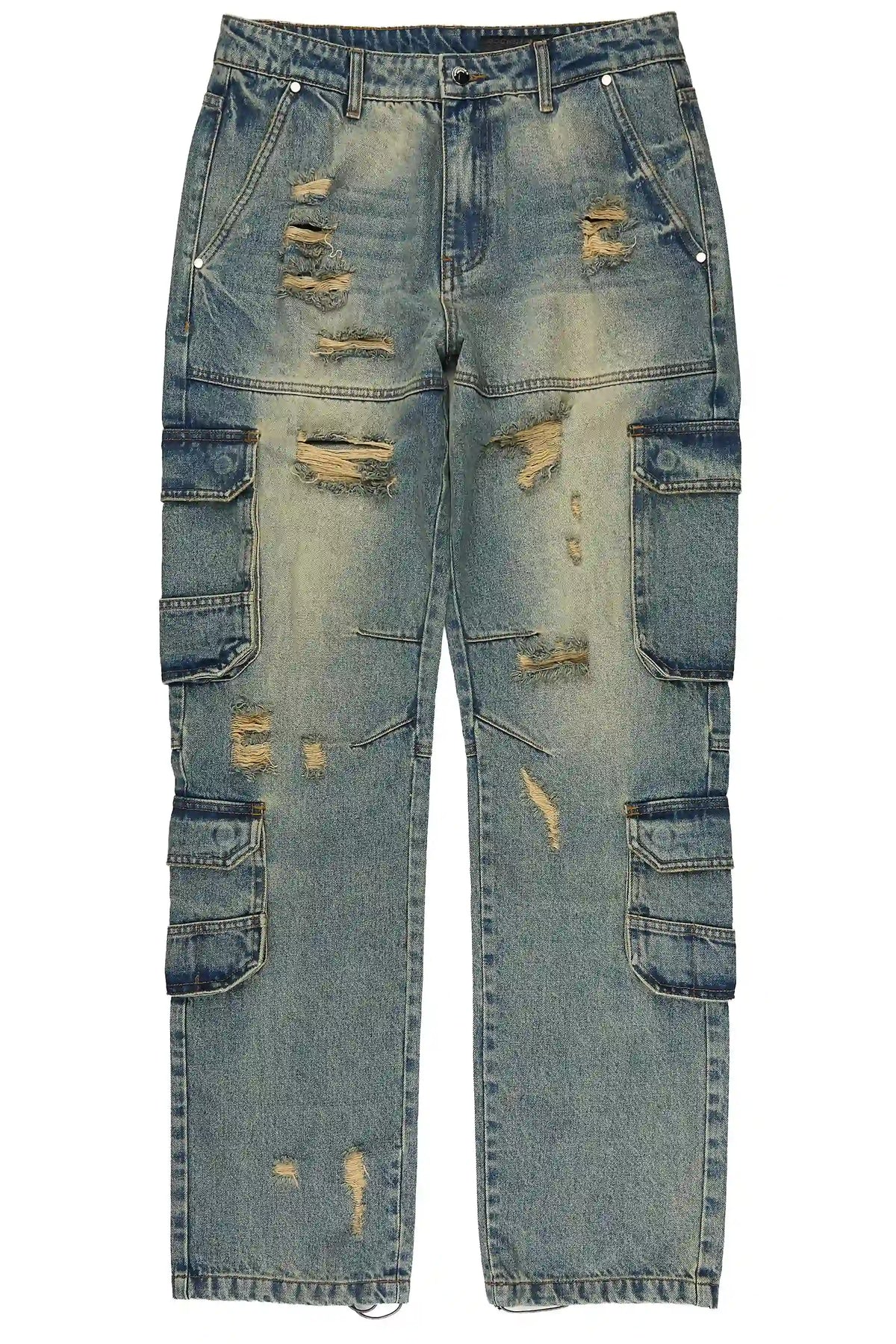 Sylvie Blue Straight Fit Jean
