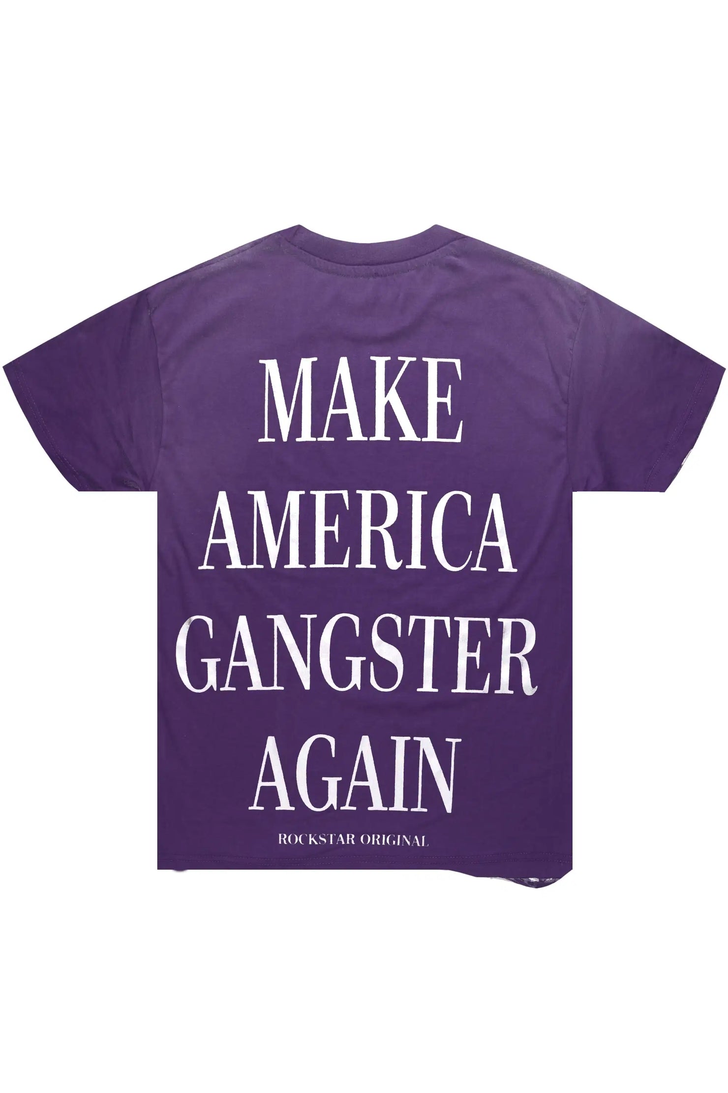 Nyokia Purple Oversized T-Shirt
