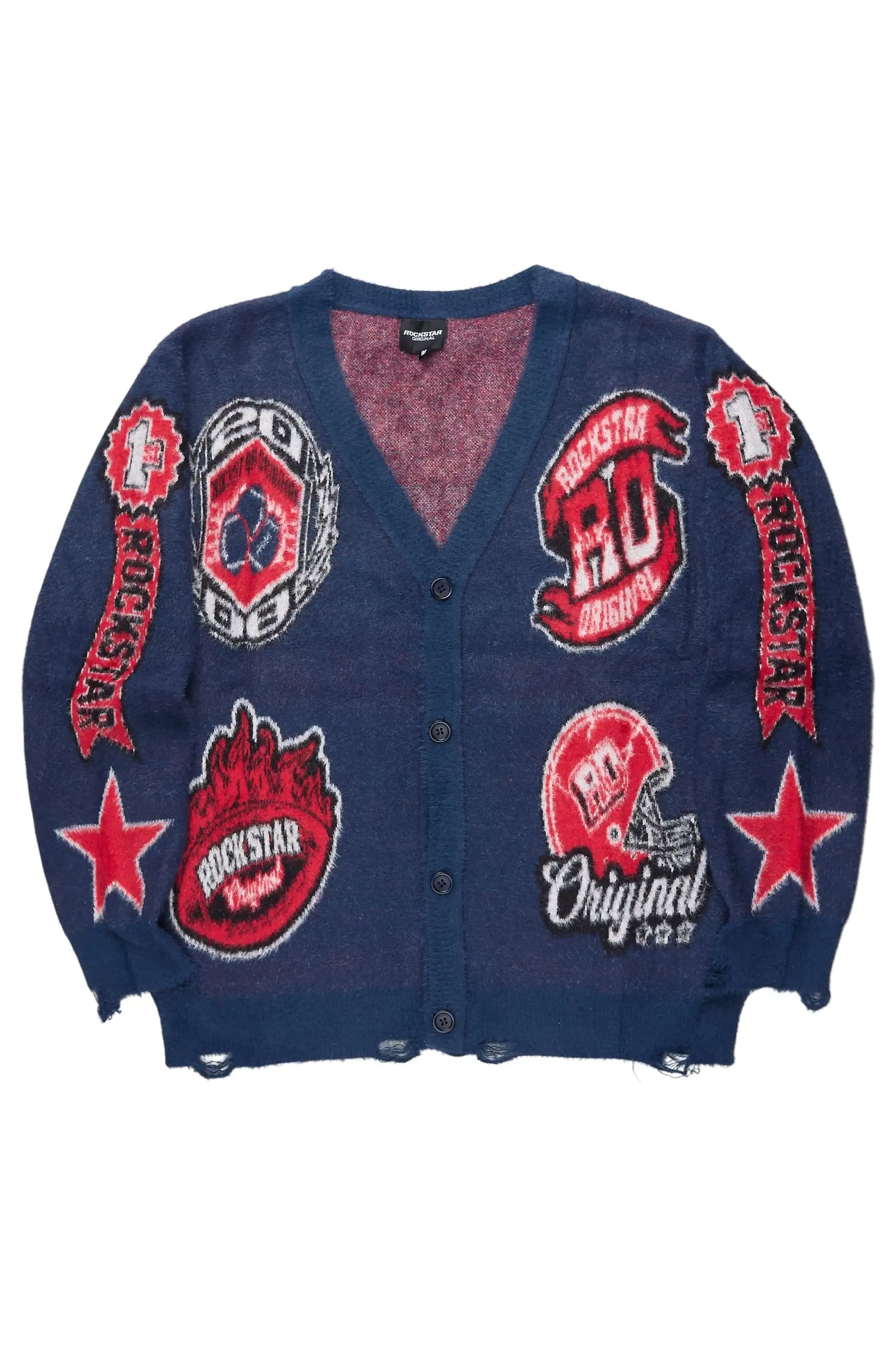 RSO Uni Navy Knit Sweater