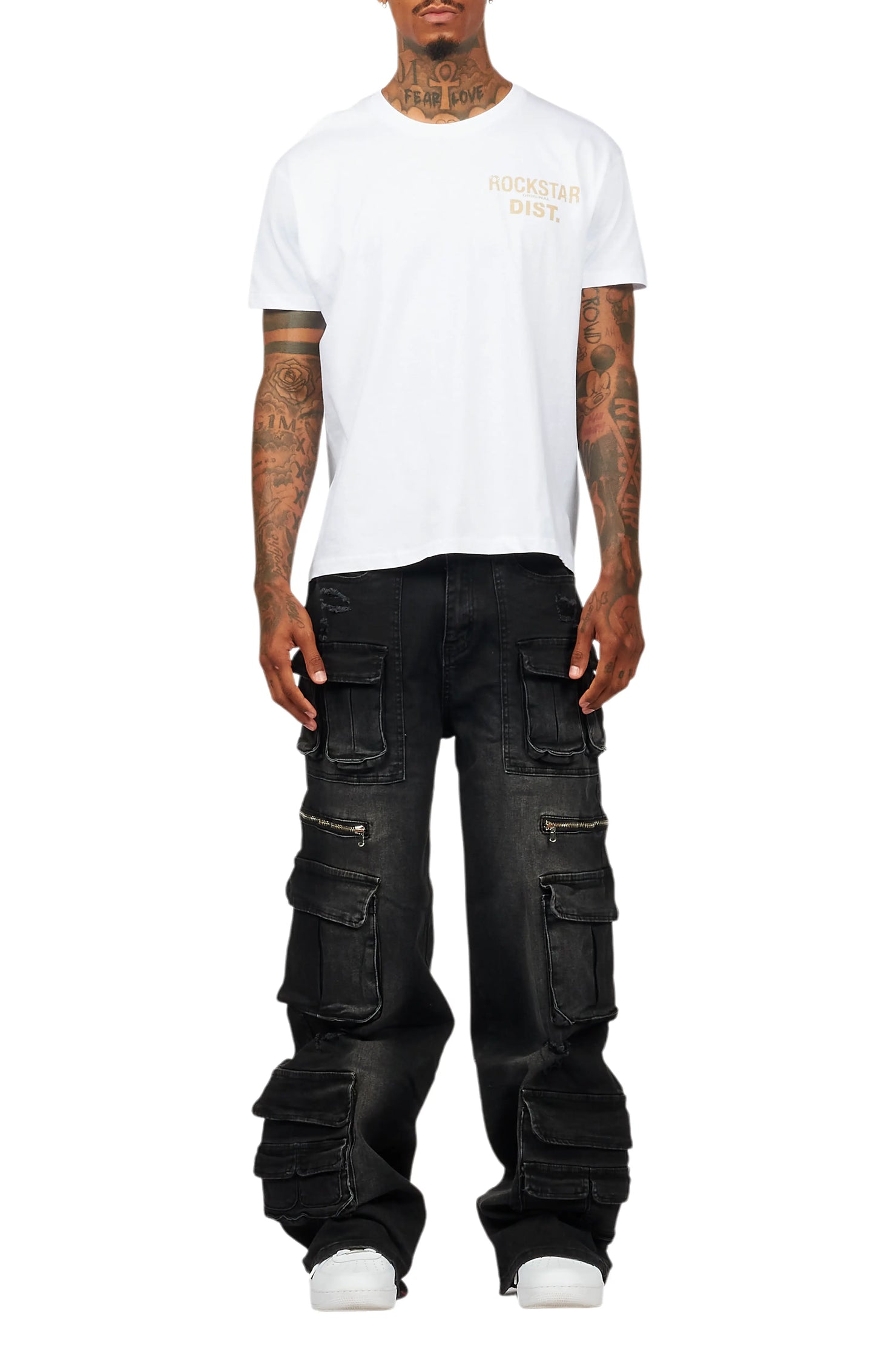 Zorig Black Baggy Fit Jean