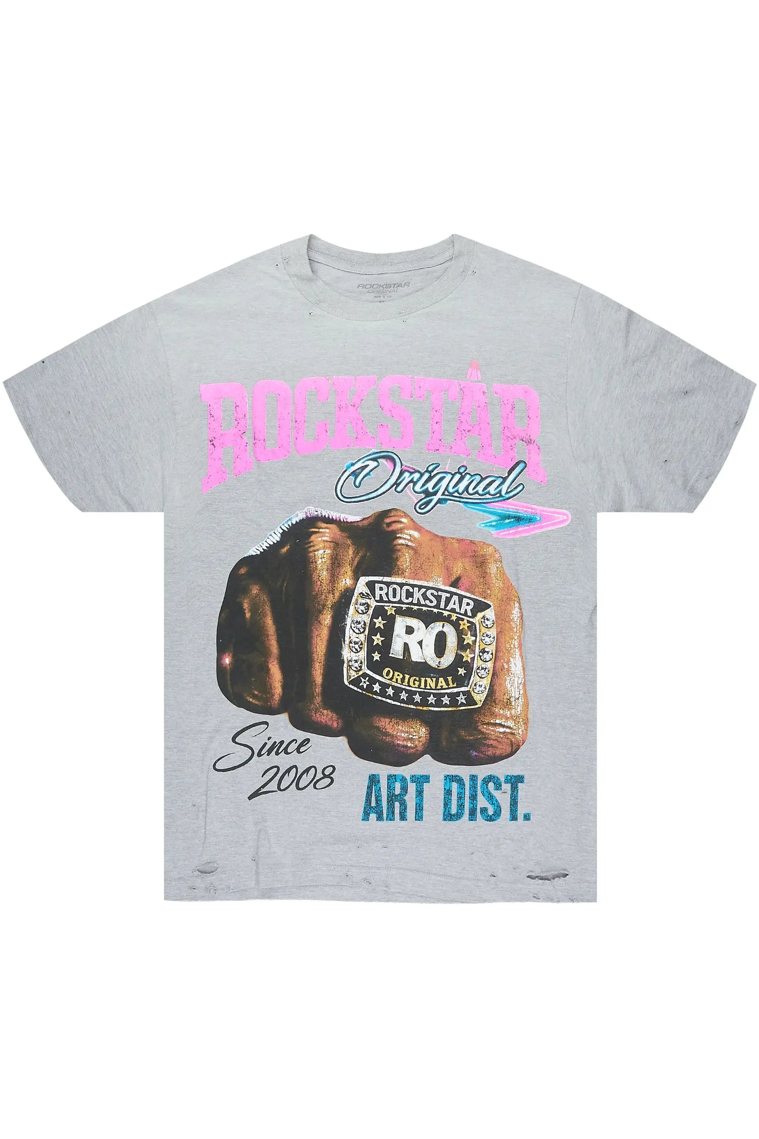 Moshe Heather Grey T-Shirt
