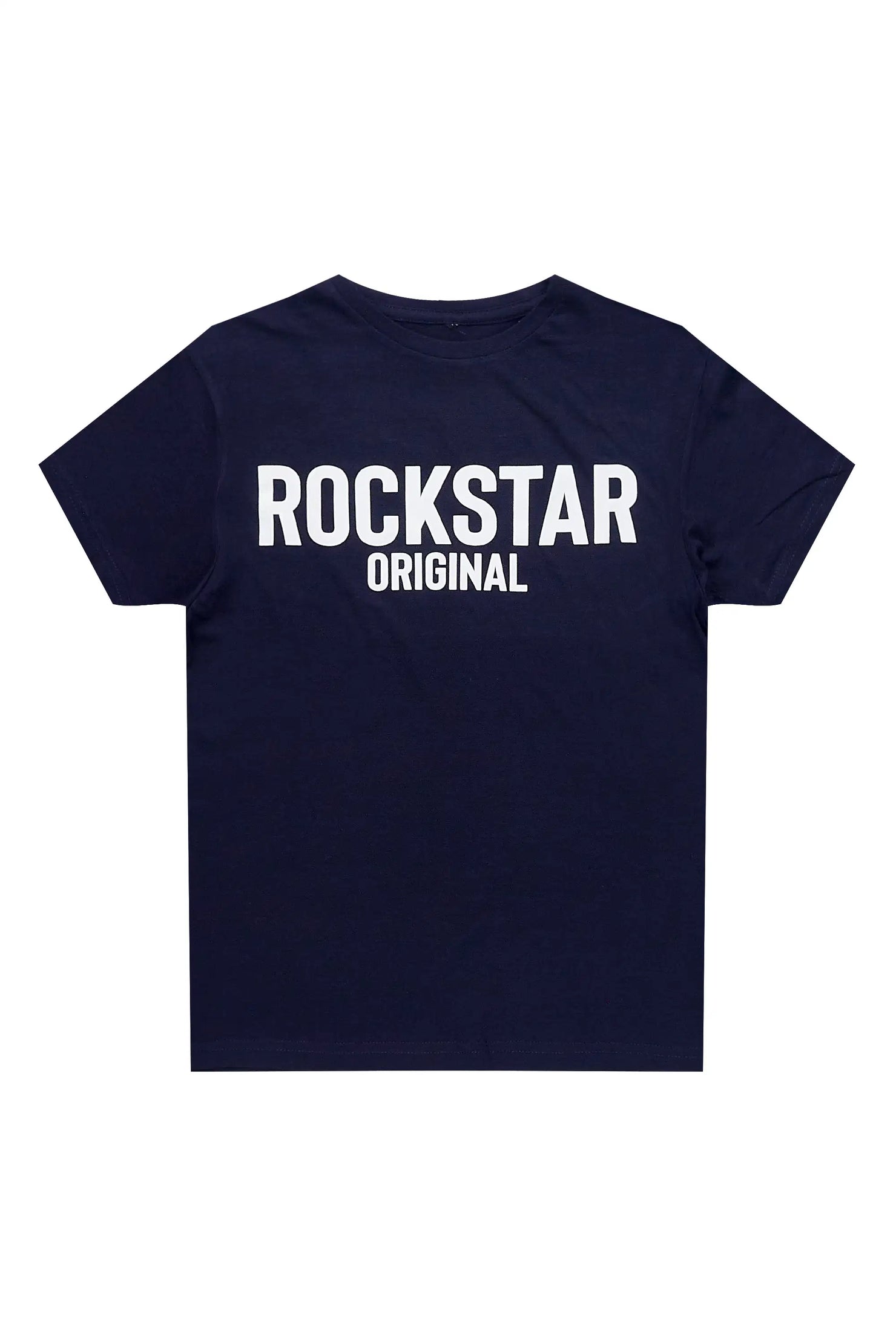Boys Sana Navy/White Graphic T-Shirt