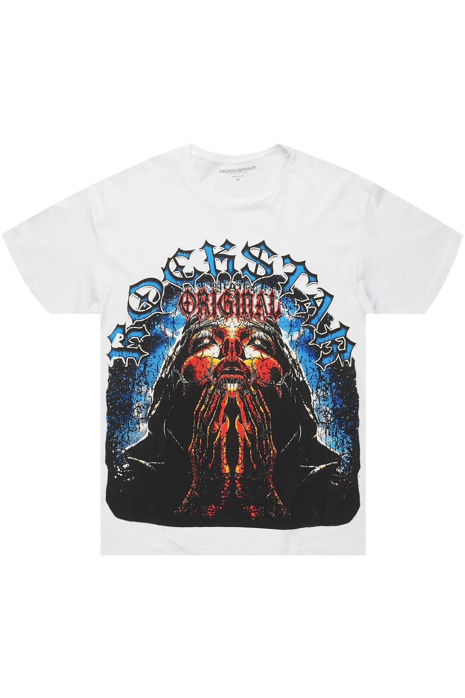 Dallan White Oversized Graphic T-Shirt