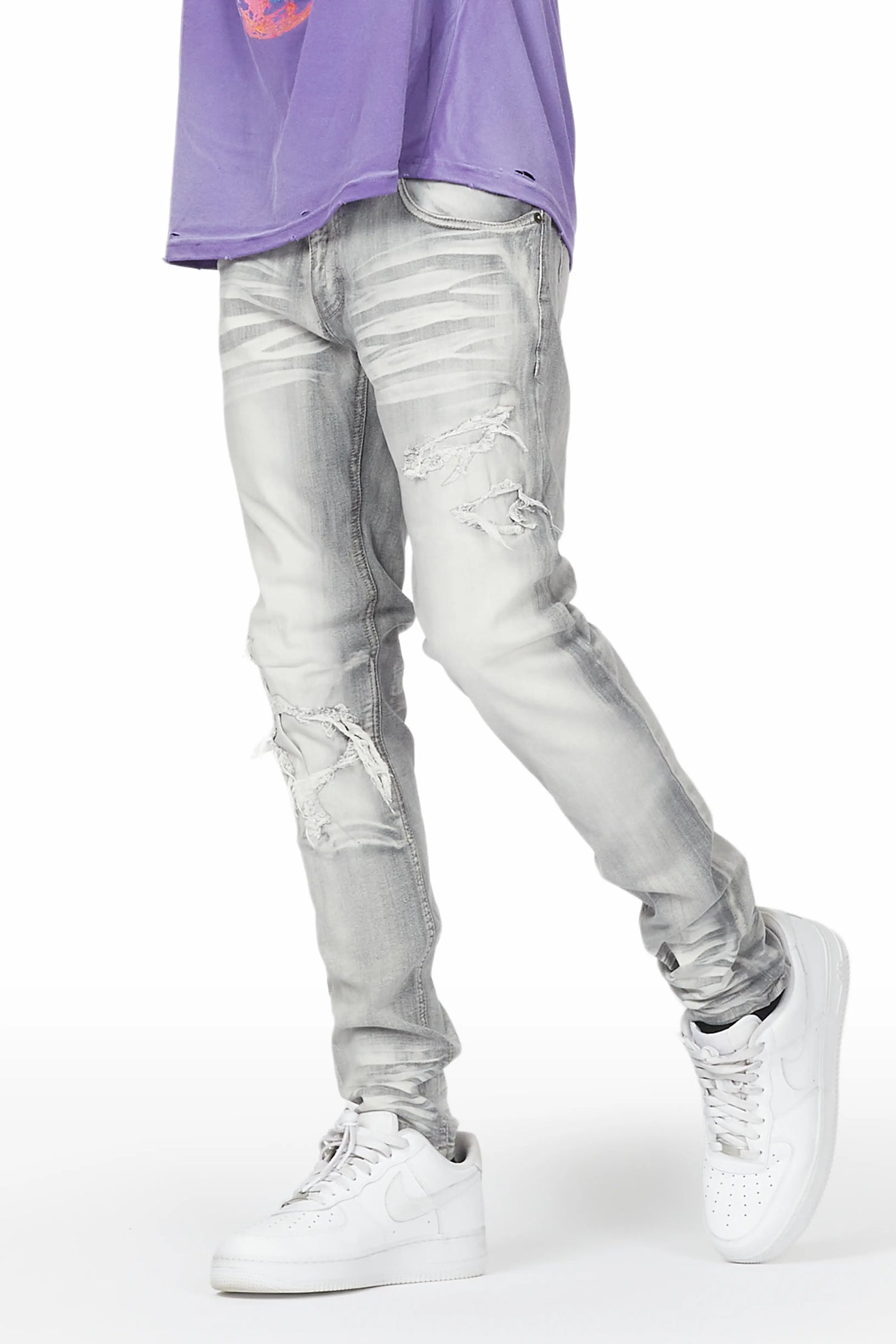 Harrison Grey Stretch Jean