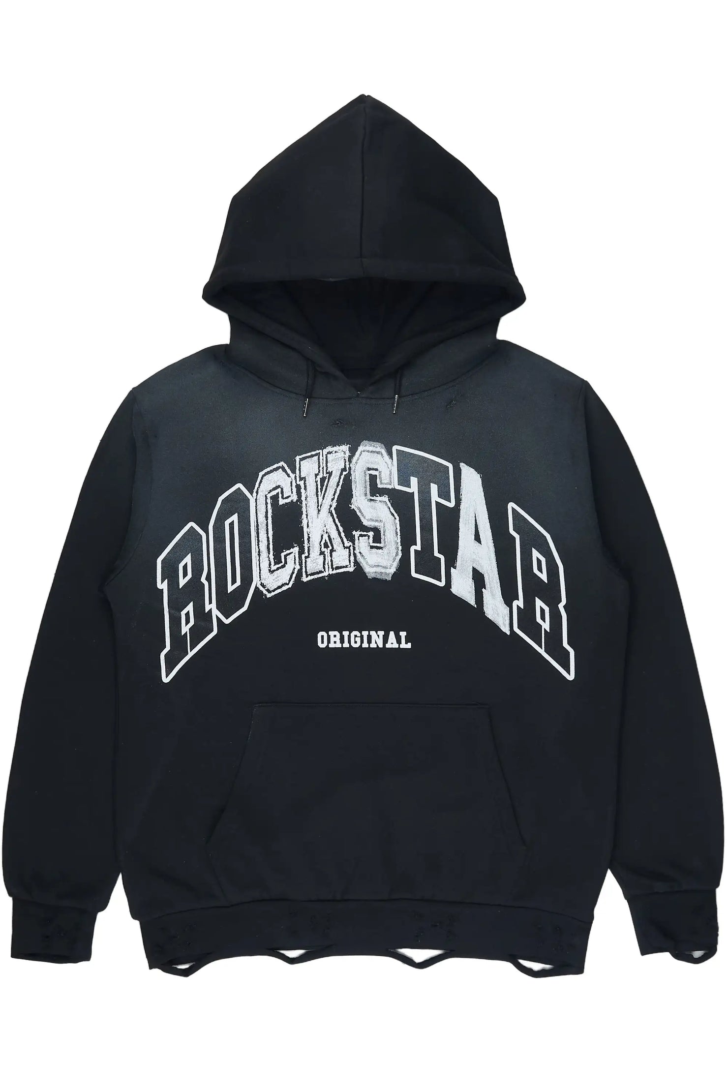 Danikia Black Graphic Hoodie