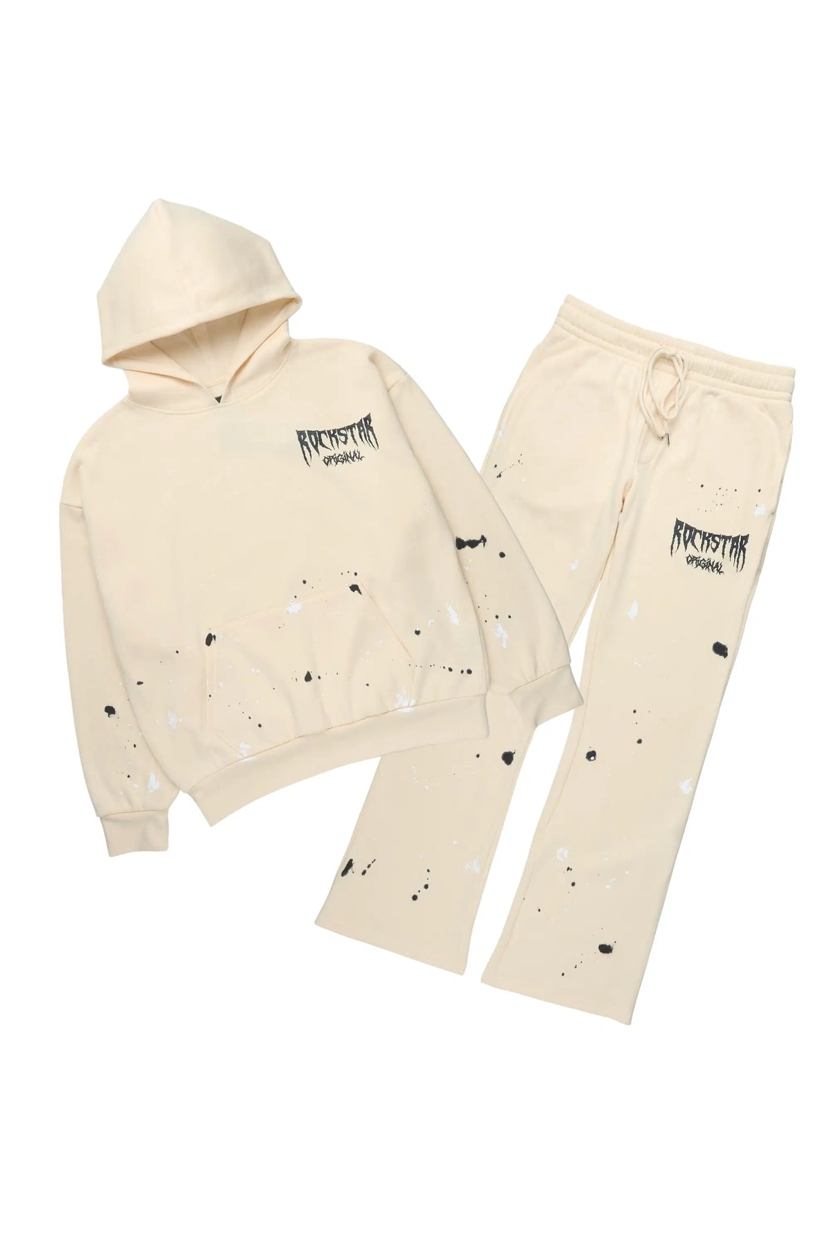 Twinkle Sand Hoodie Relaxed Track Set– Rockstar Original