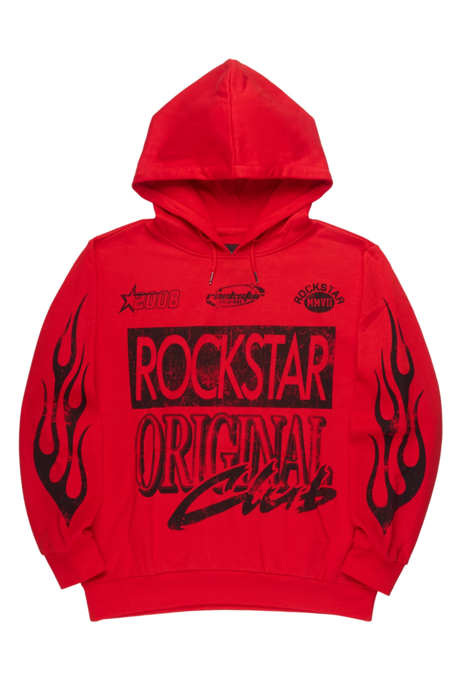 Rylok Red/Black Graphic Hoodie